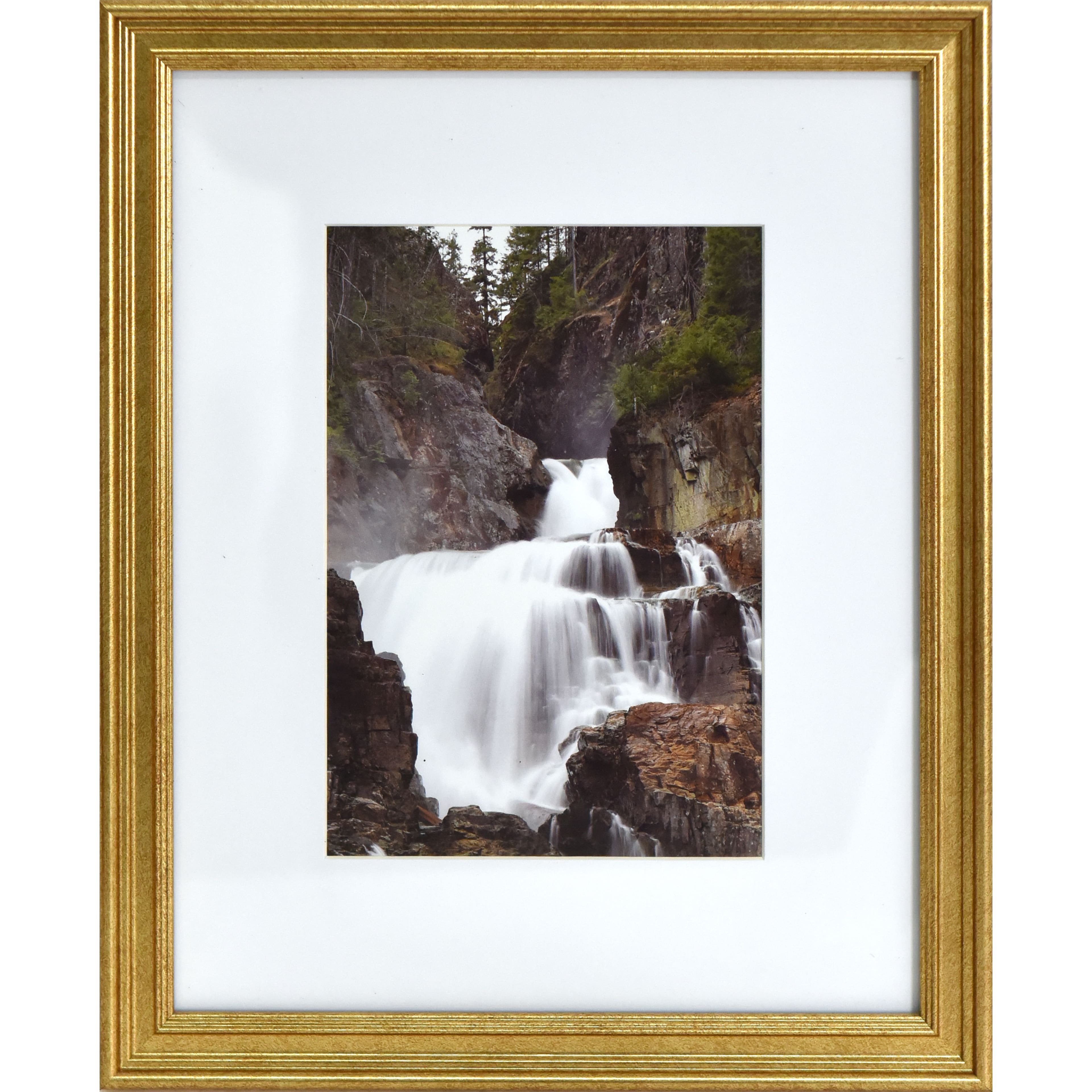 6 Packs: 3 ct. (18 total) Gallery™ Gold Frame with Mat by Studio Décor®