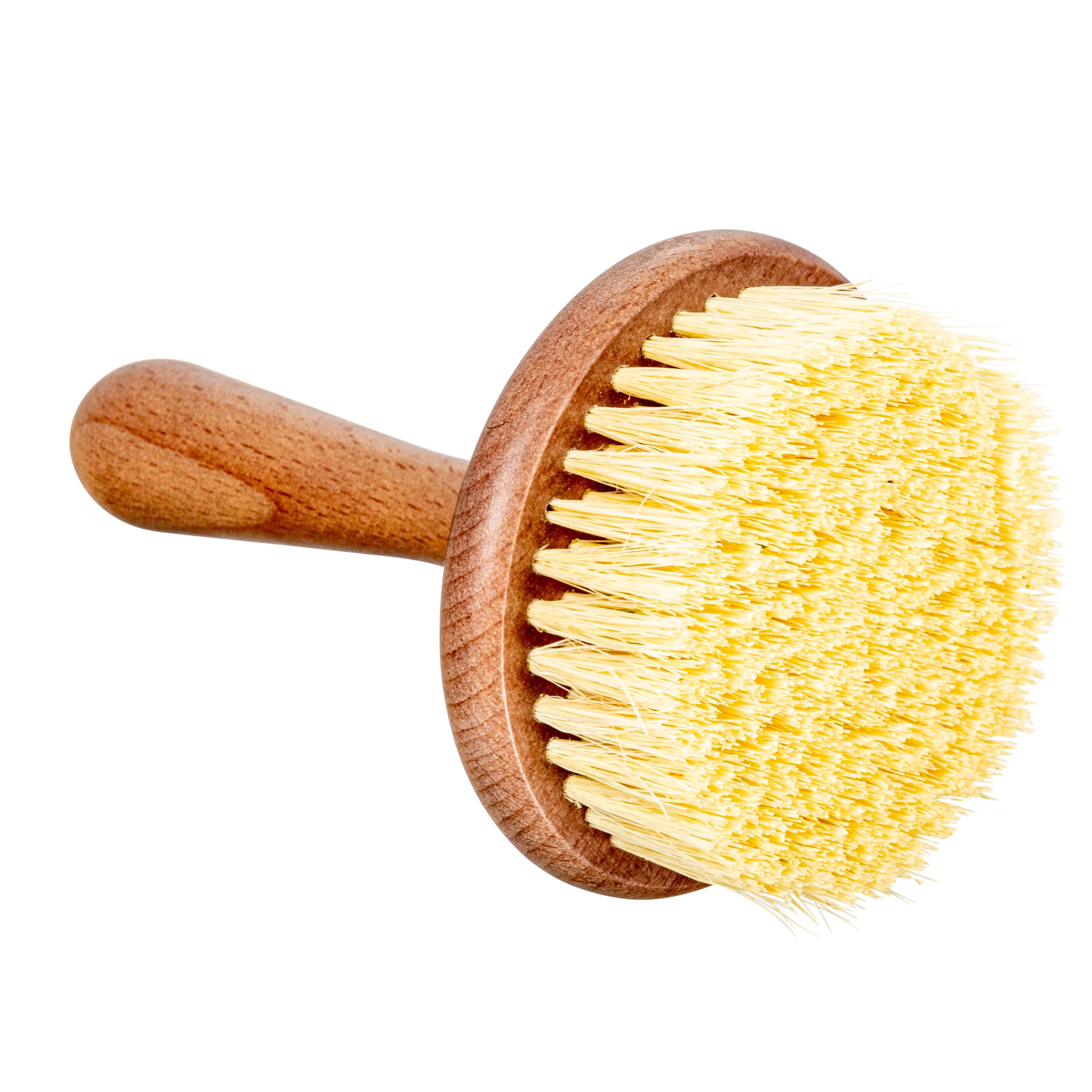 Hello Honey® 6" Brown Carved Wood Dish Brush