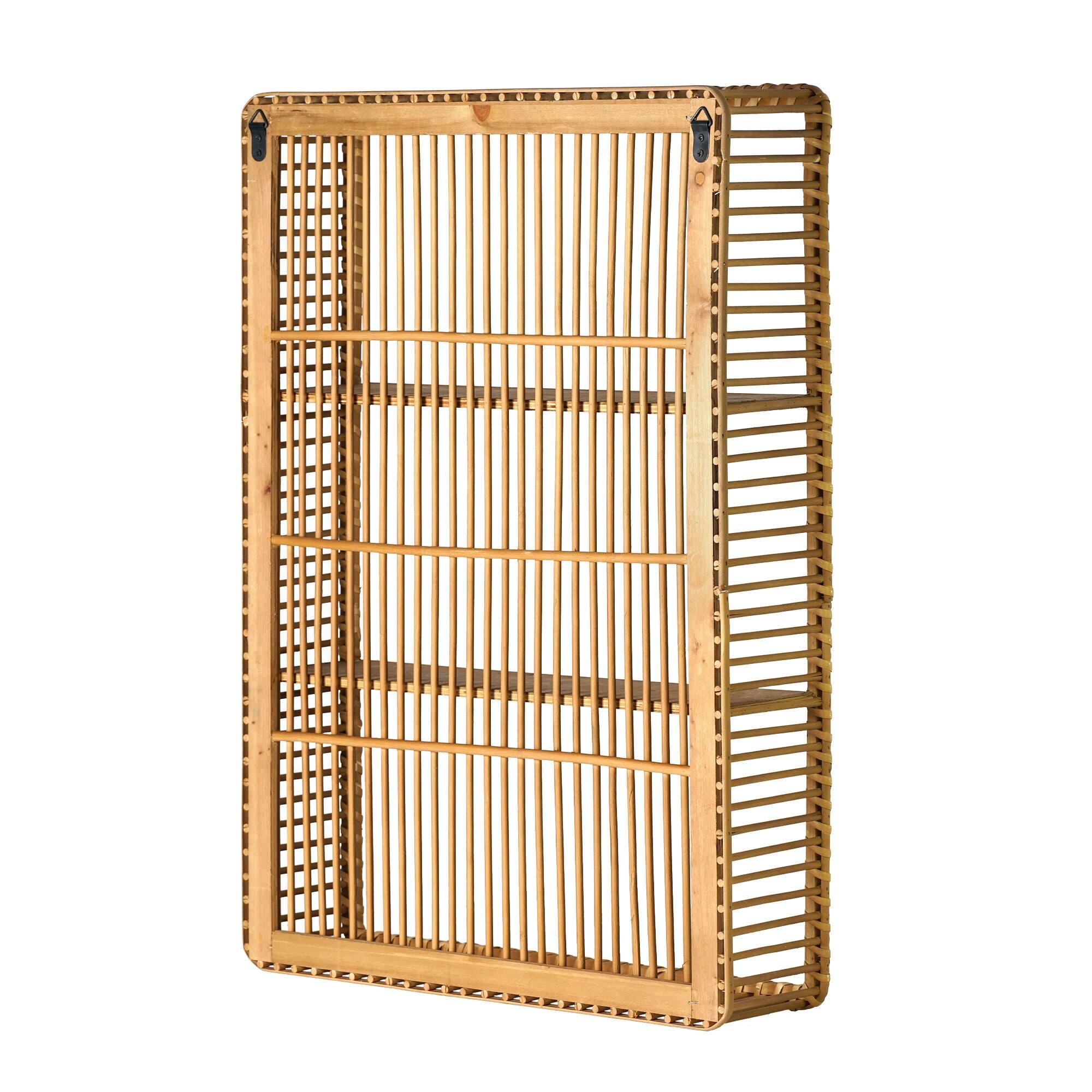 American Art Decor Bay Breeze Bamboo Shelf - 19.7" x 27.6"