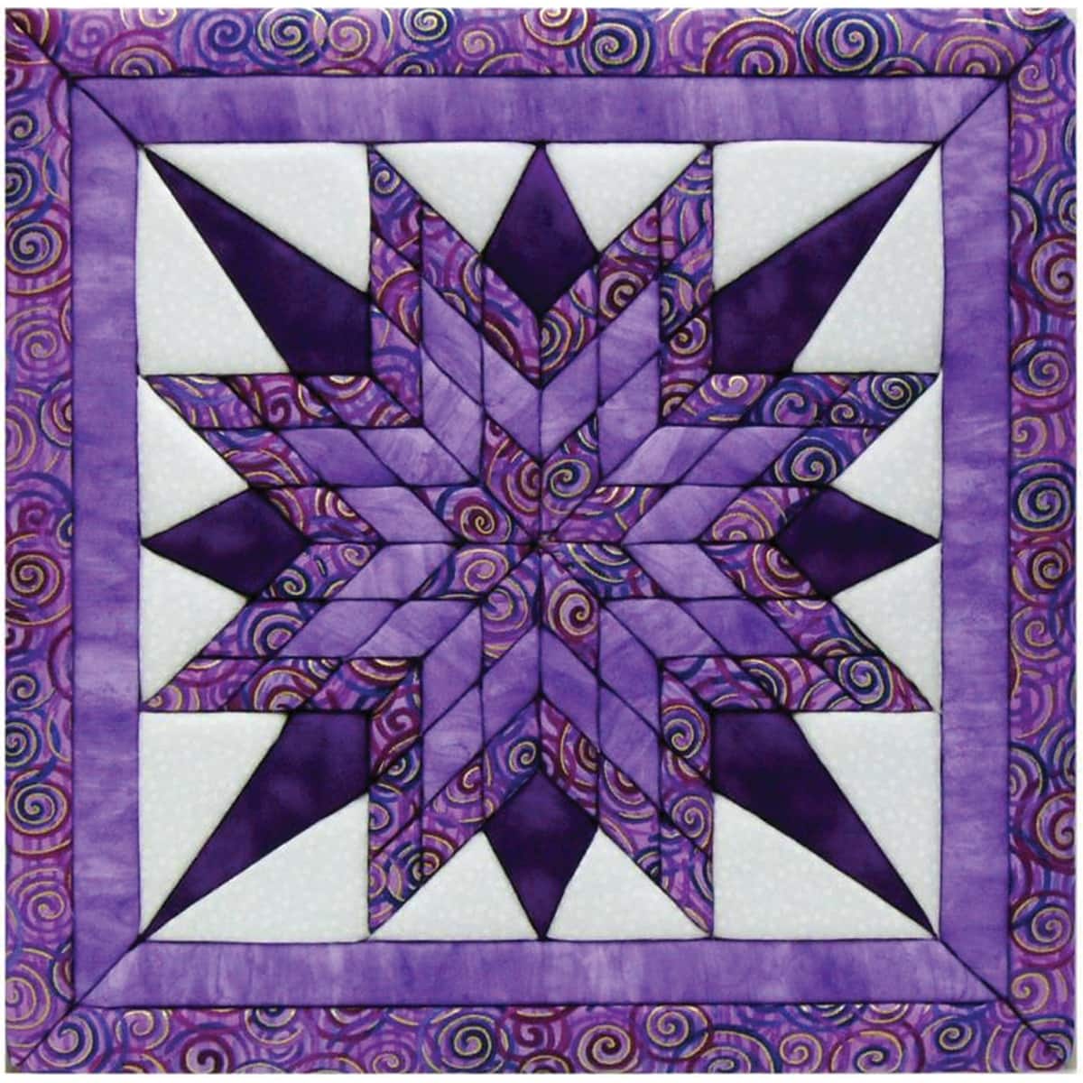 Quilt-Magic® Starburst No Sew Wall Hanging Kit