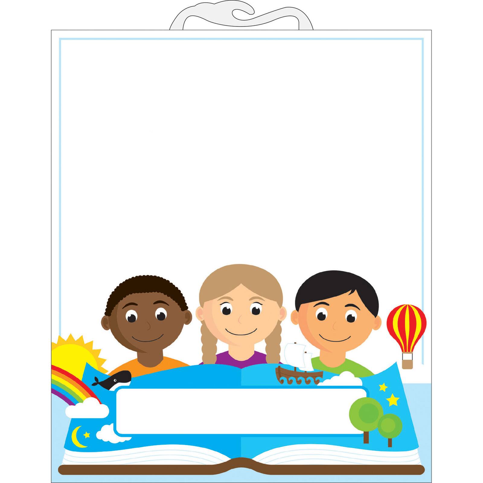 Ashley Productions Multicultural File Buddy™ 10.5" x 12.5" Storage Bag, 12ct.