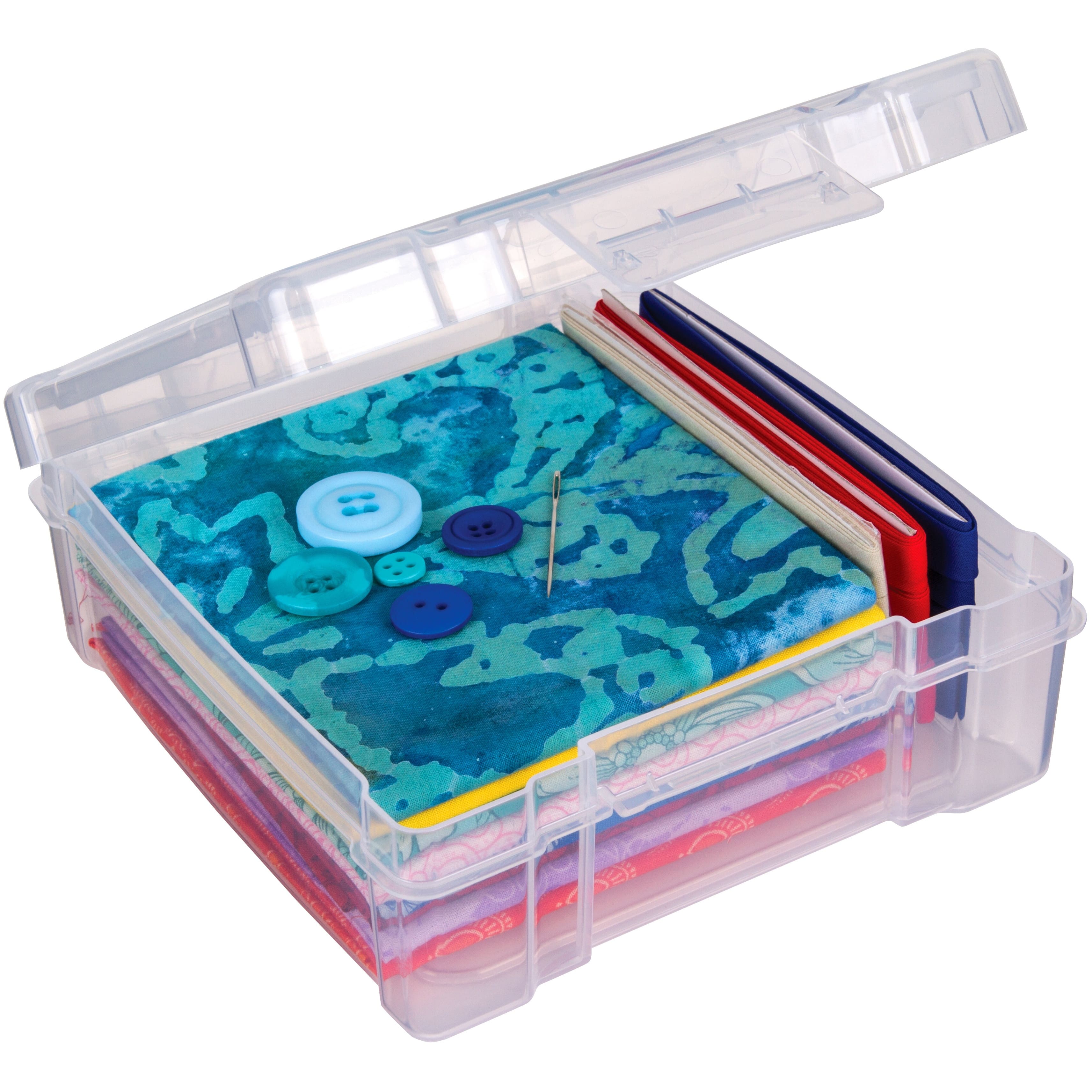 ArtBin® Essentials™ 6" X 6" Translucent Storage Box | Michaels