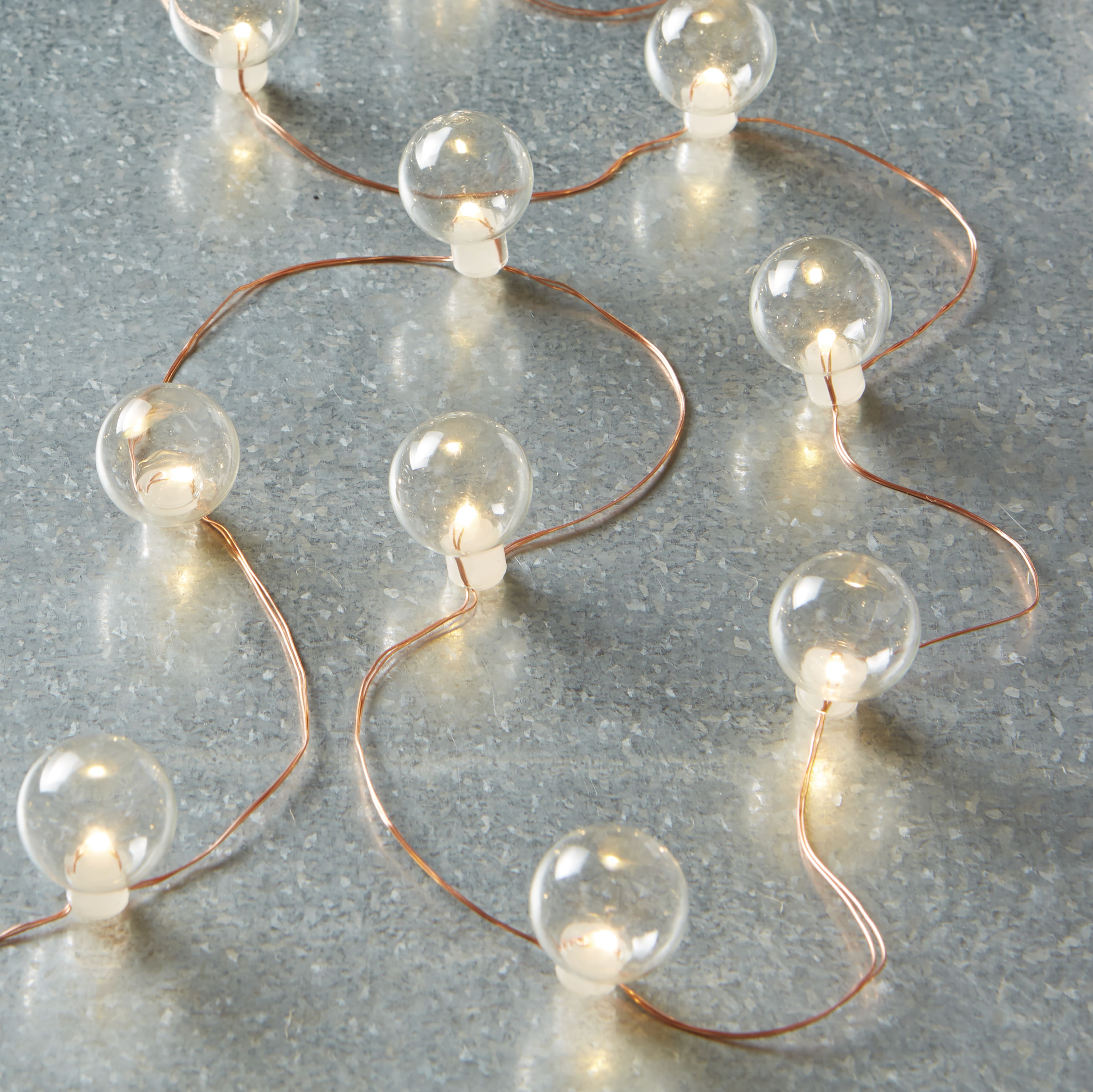 8 Pack: 30ct. White LED String Lights by Ashland&#x2122;