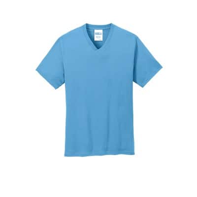 Port & Company® Men's Core Cotton V-Neck T-Shirt | Michaels