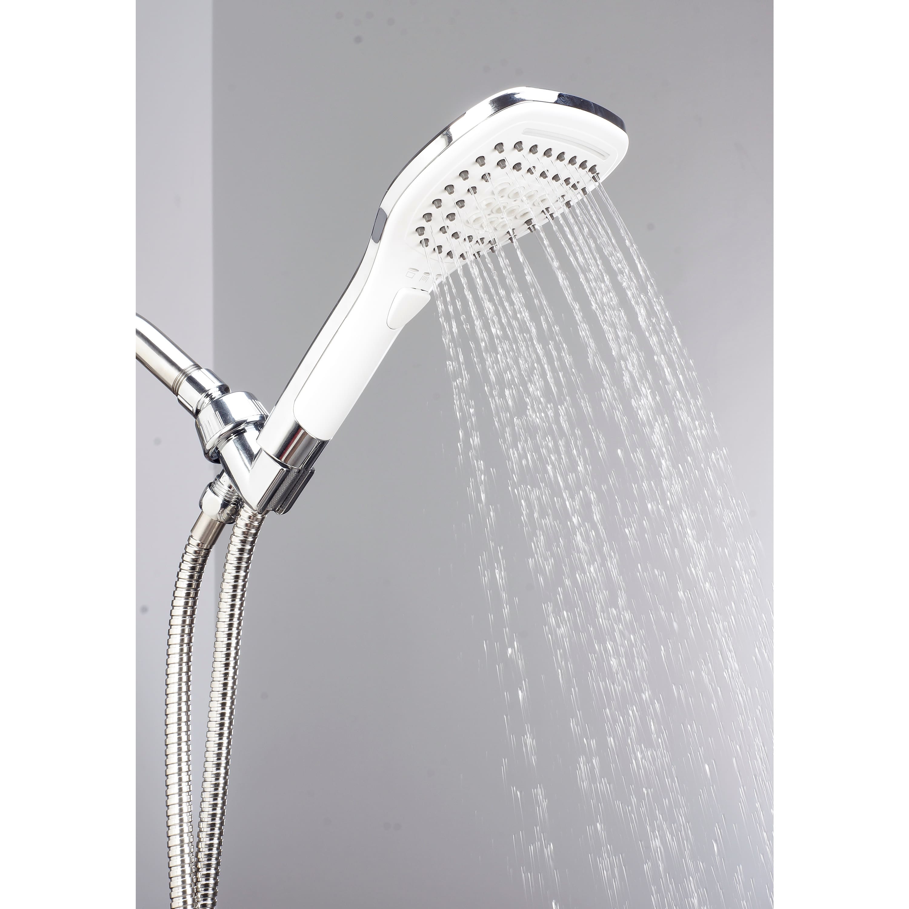 Bath Bliss Niagara 3 Function Shower Head &#x26; Cord Set