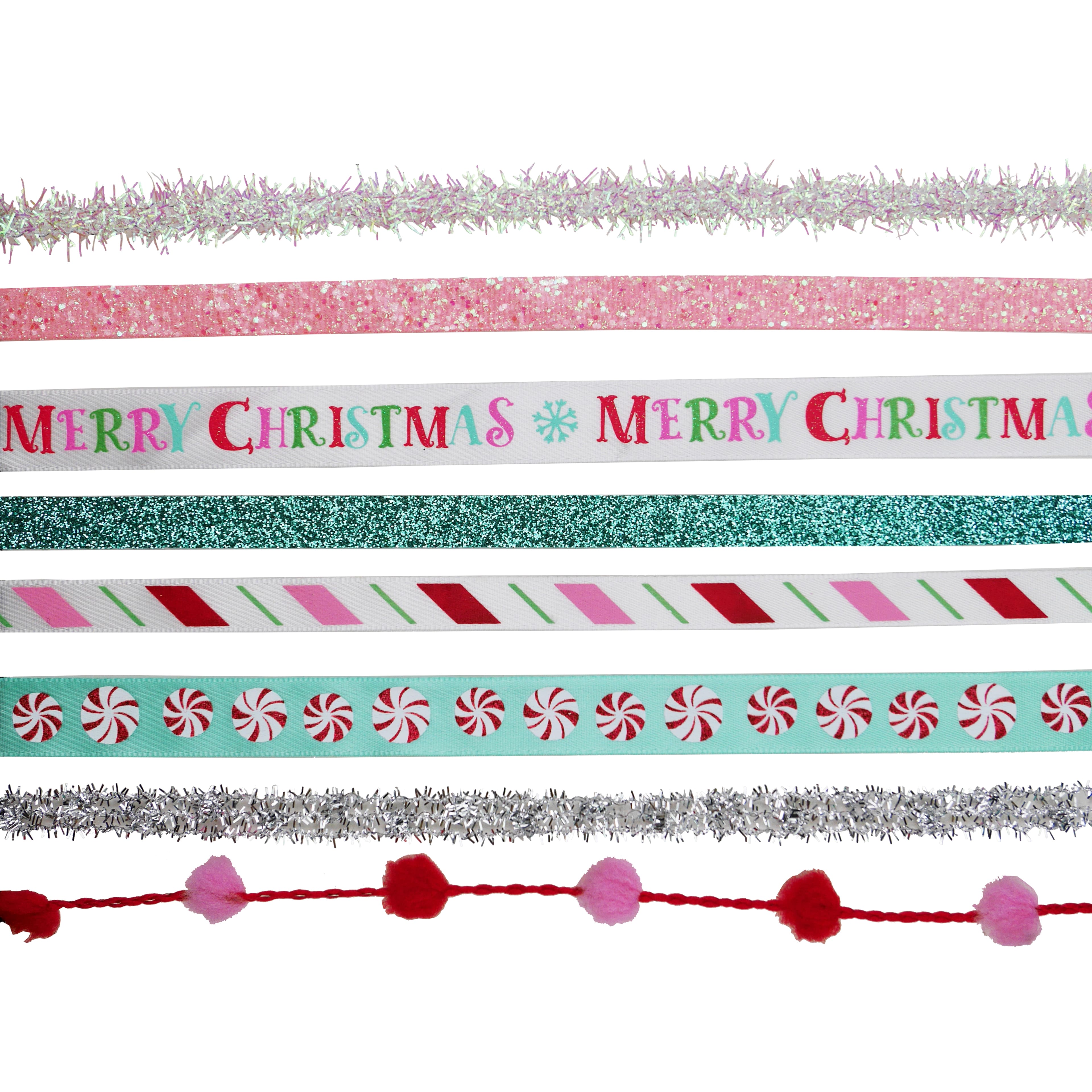 8ft. Candy Shop Value Pack Ribbon by Celebrate It&#xAE; Christmas