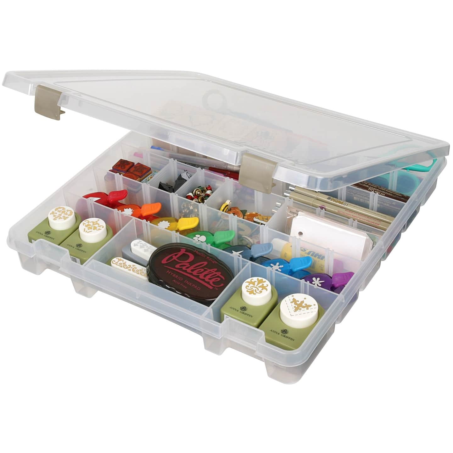 ArtBin&#xAE; Super Satchel&#x2122; Translucent 8 Compartment Box