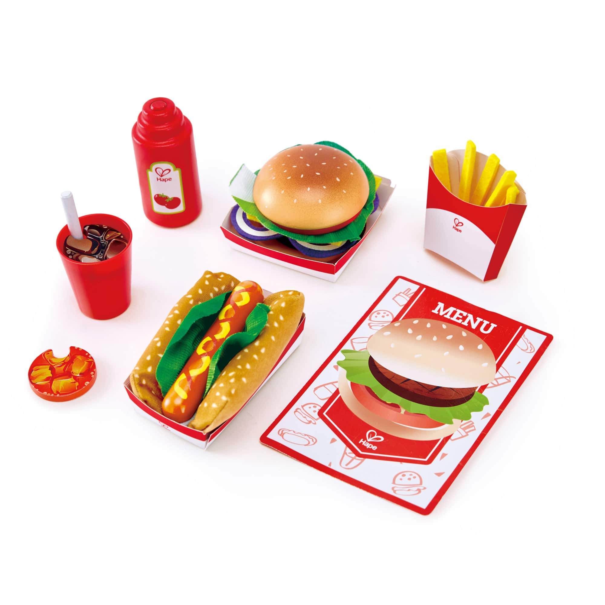 Hape Fast Food Kitchen Playset