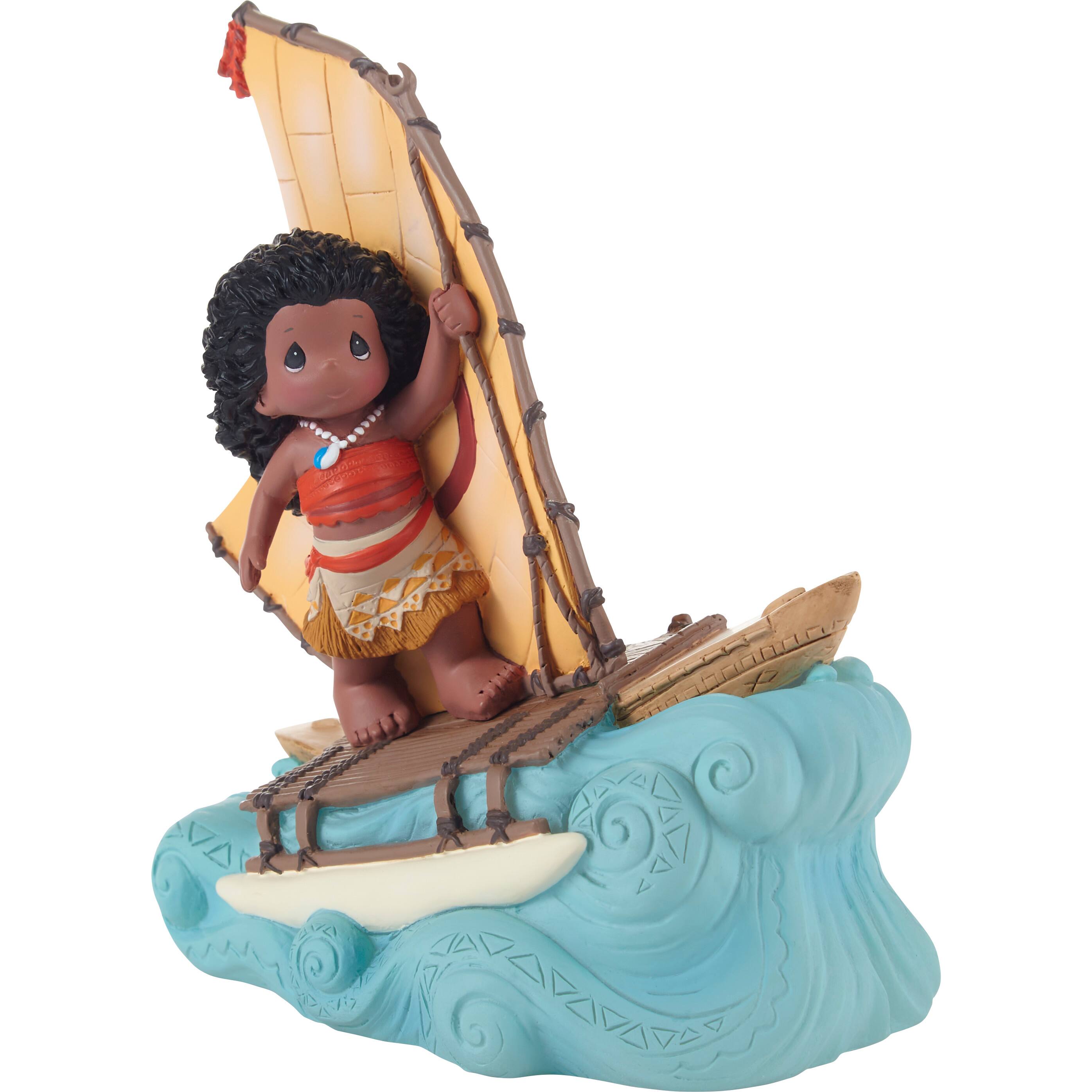 Precious Moments 6&#x22; Find Your Strength Beneath The Surface Disney&#xAE; Moana LED Figurine