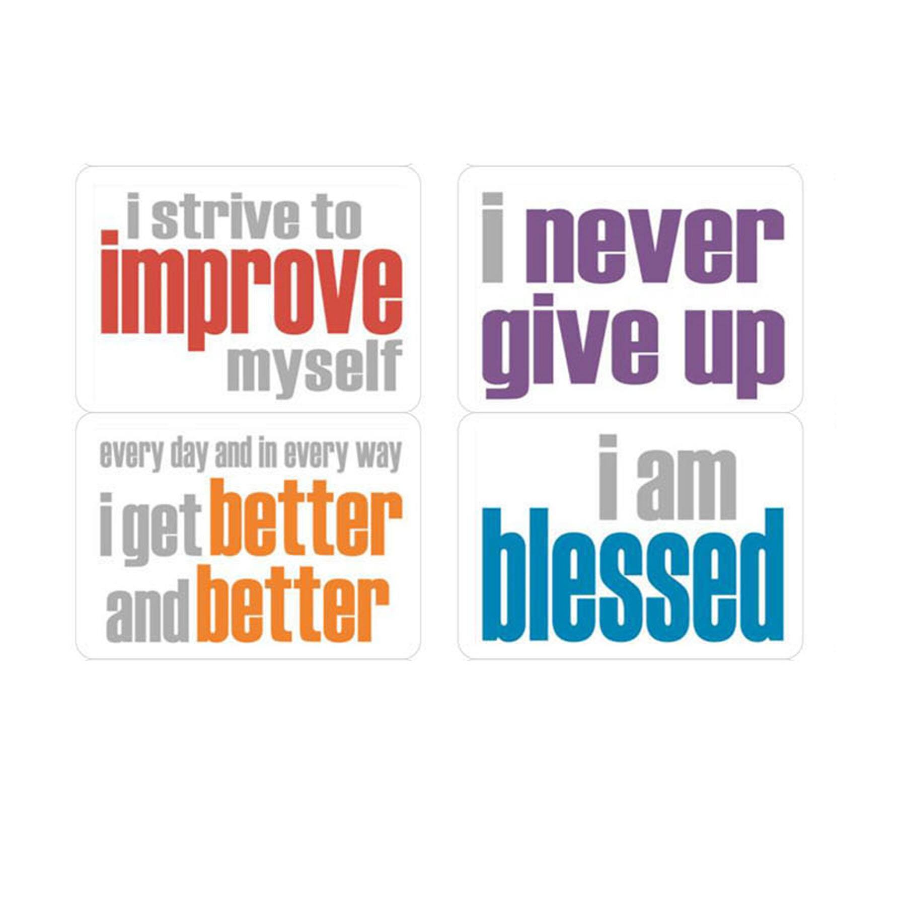 Inspired Minds Say it! Think it! Live it! Incentive Stickers, Pack of 160