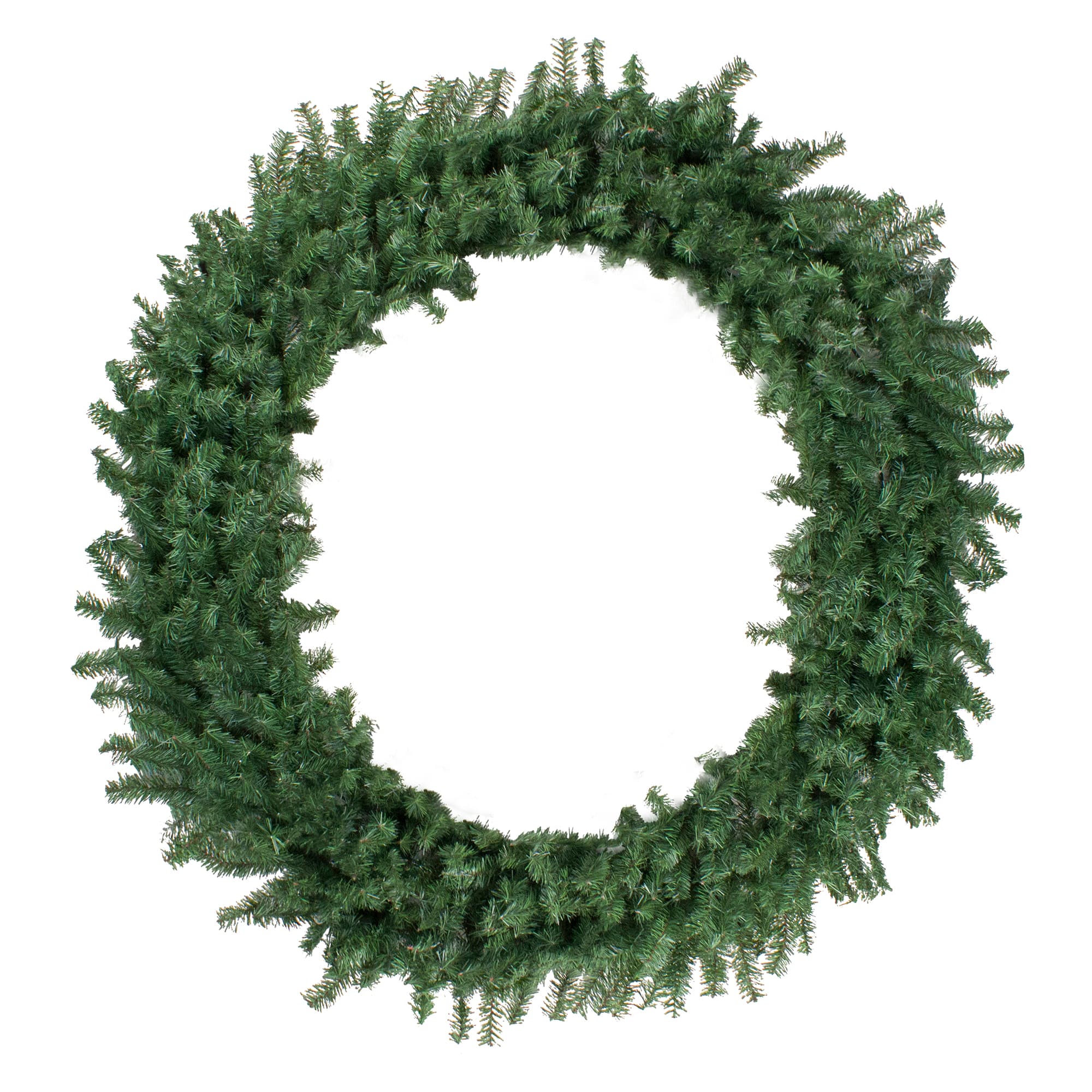 6ft. Green Canadian Pine Commercial Size Artificial Christmas Wreath
