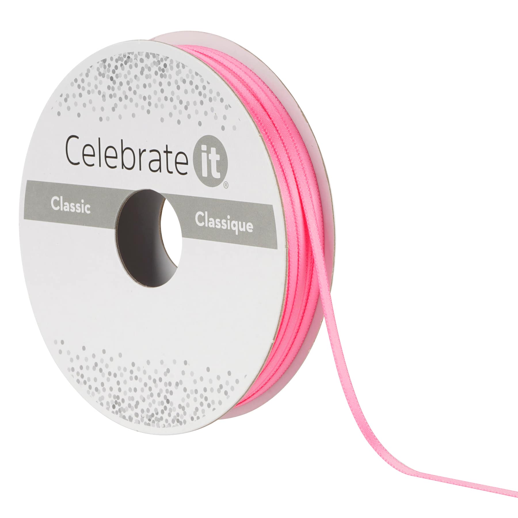 24 Pack: 1/8" x 10yd. Satin Ribbon by Celebrate It™
