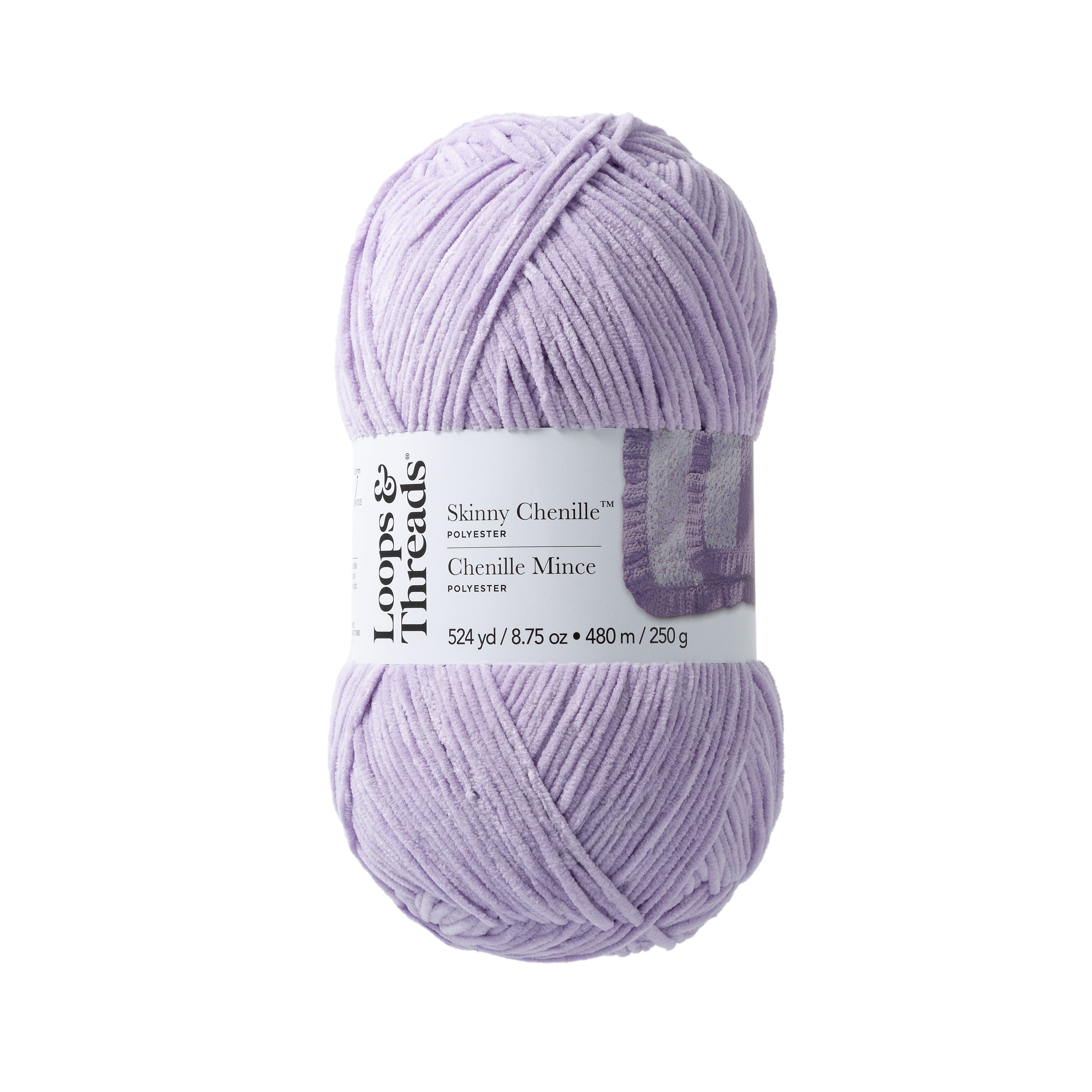 Skinny Chenille™ Yarn by Loops & Threads®