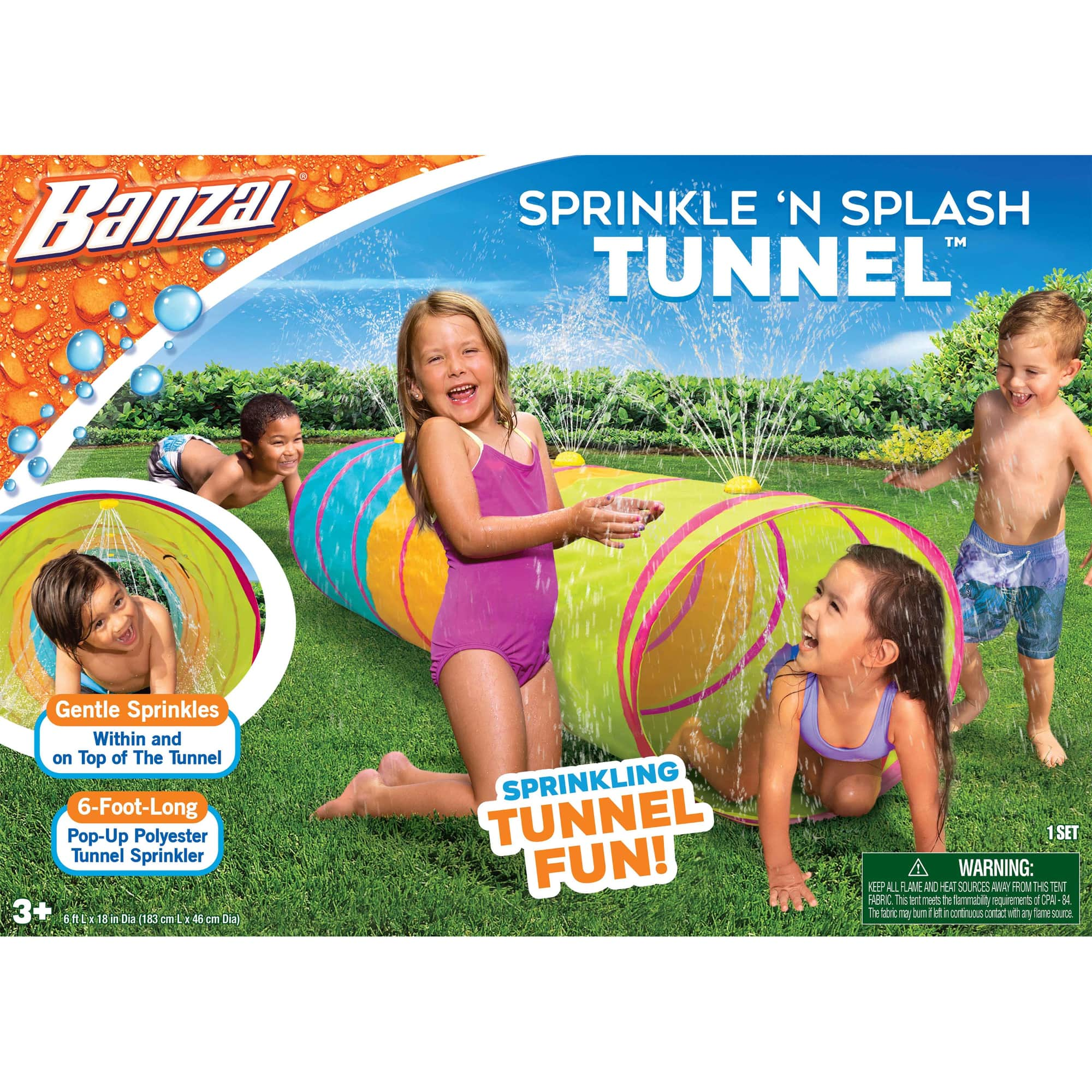 banzai splash tunnel