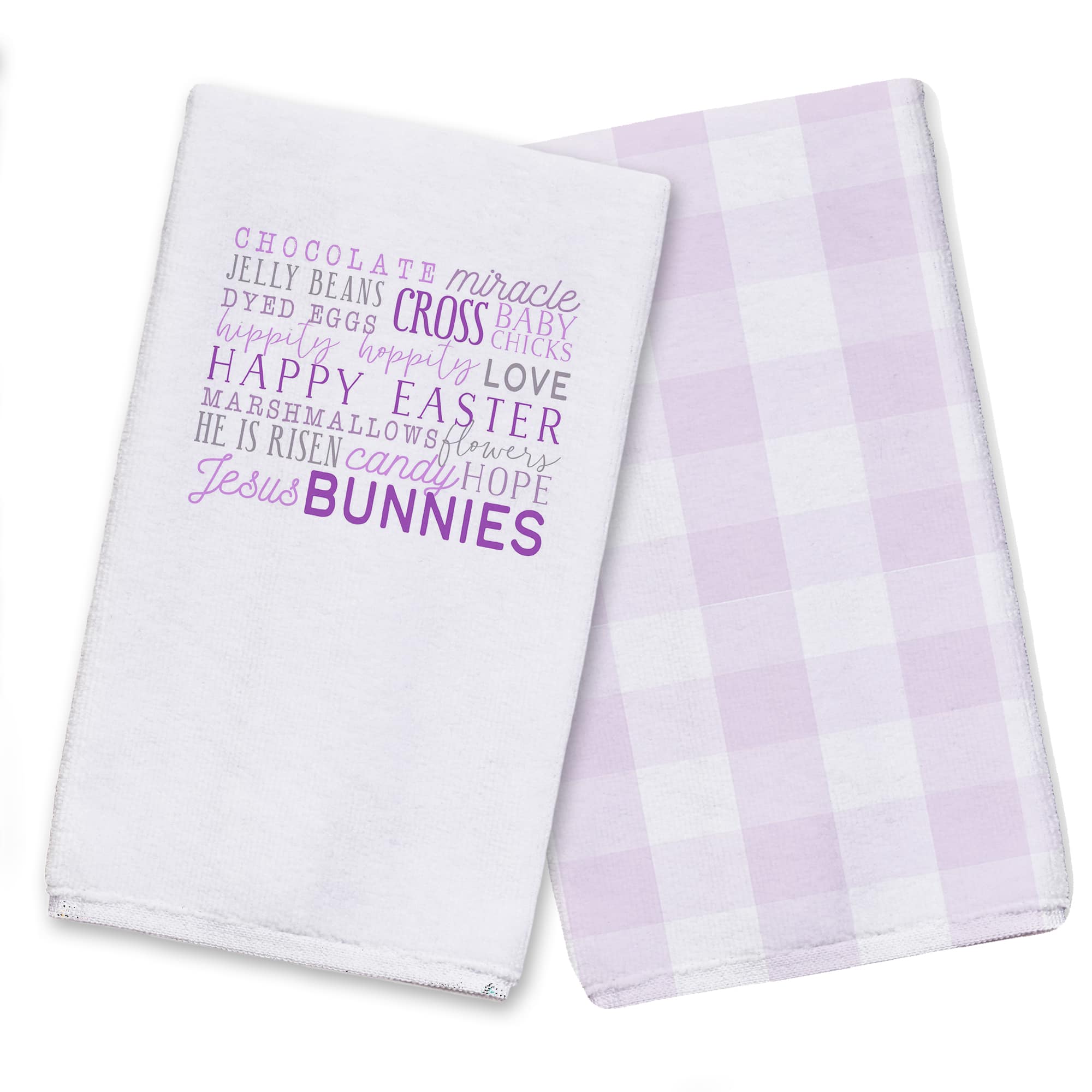 Easter Day Words Towel Set