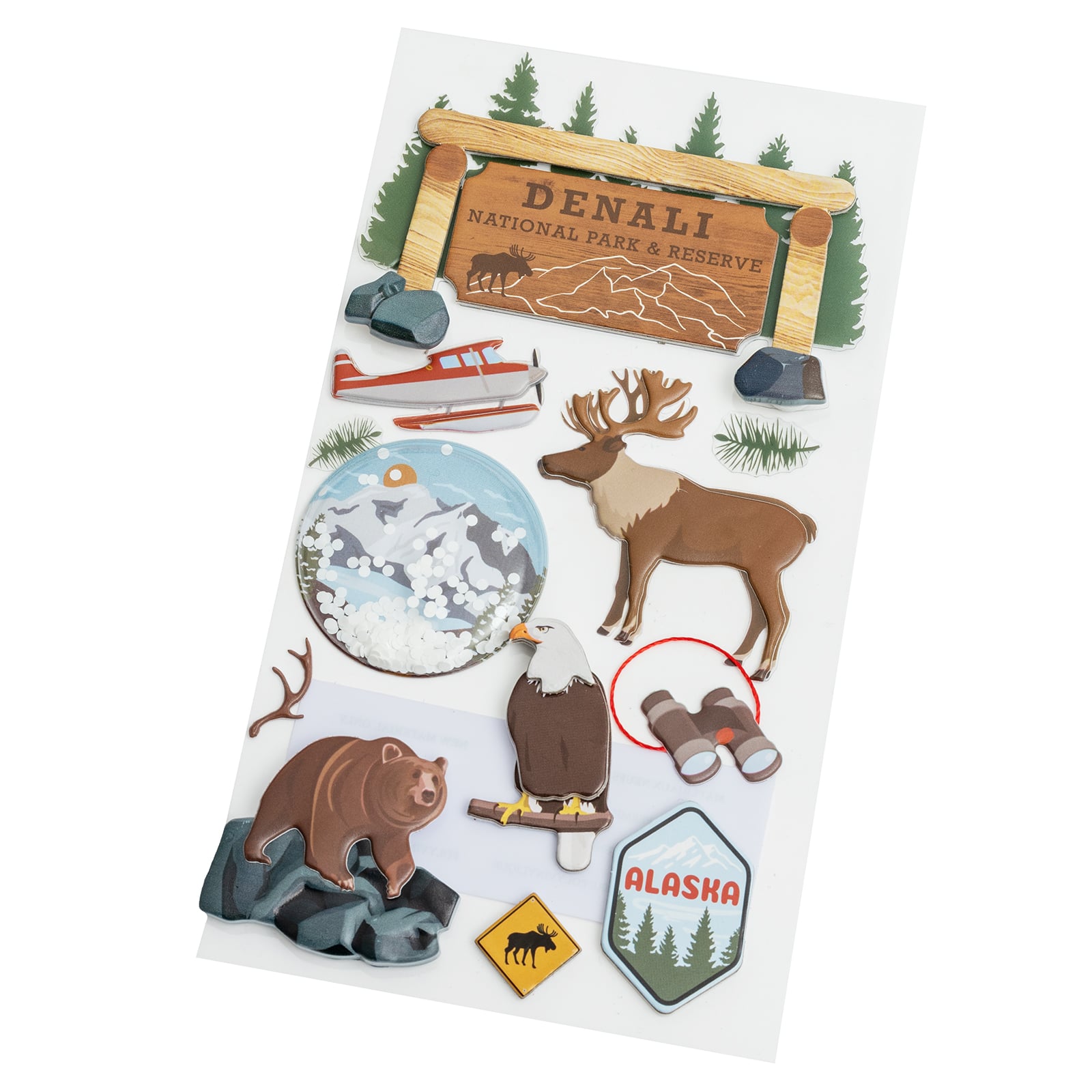 Denali National Park Dimensional Stickers by Recollections&#x2122;