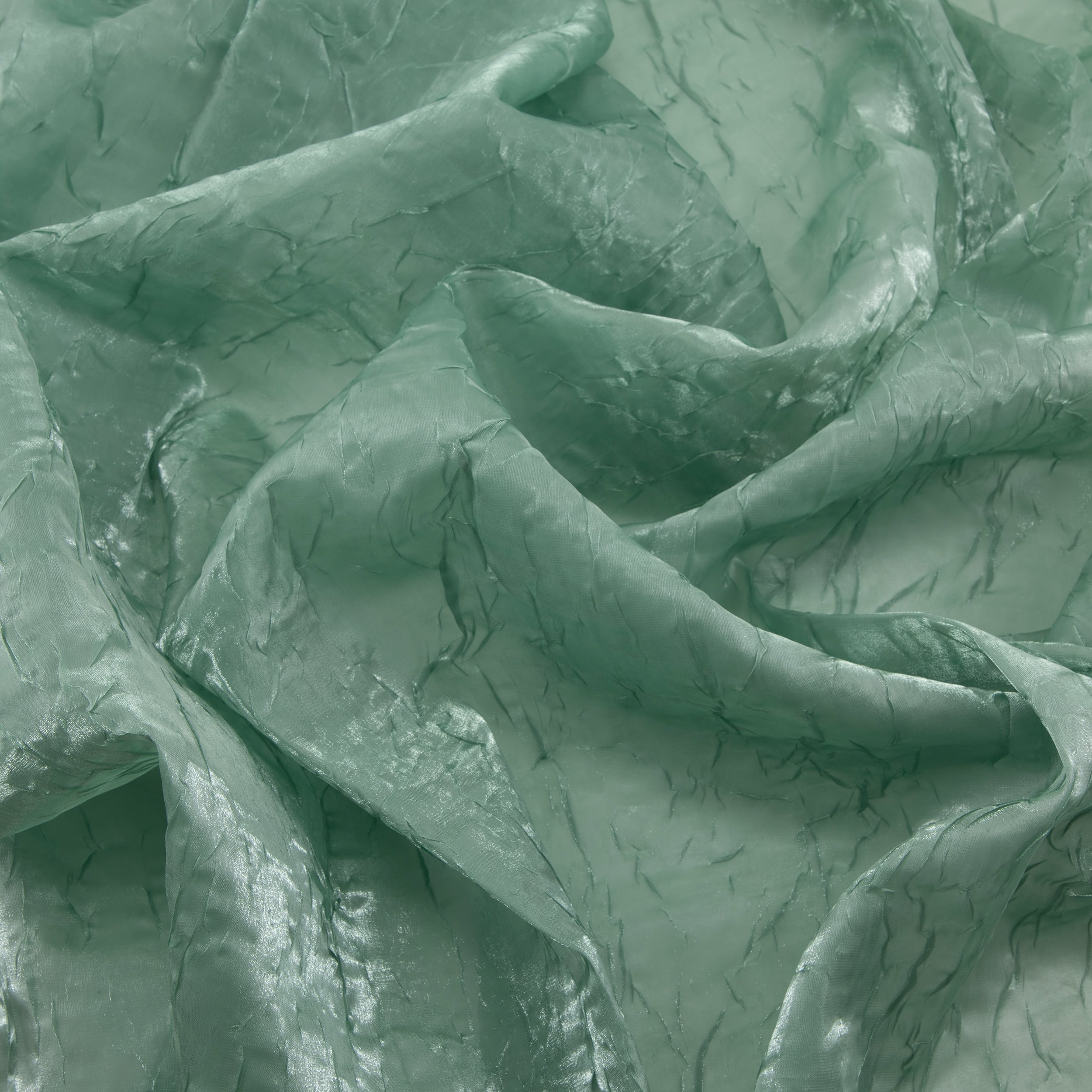 Cosplay by Yaya Han Green Crushed Chiffon Fabric