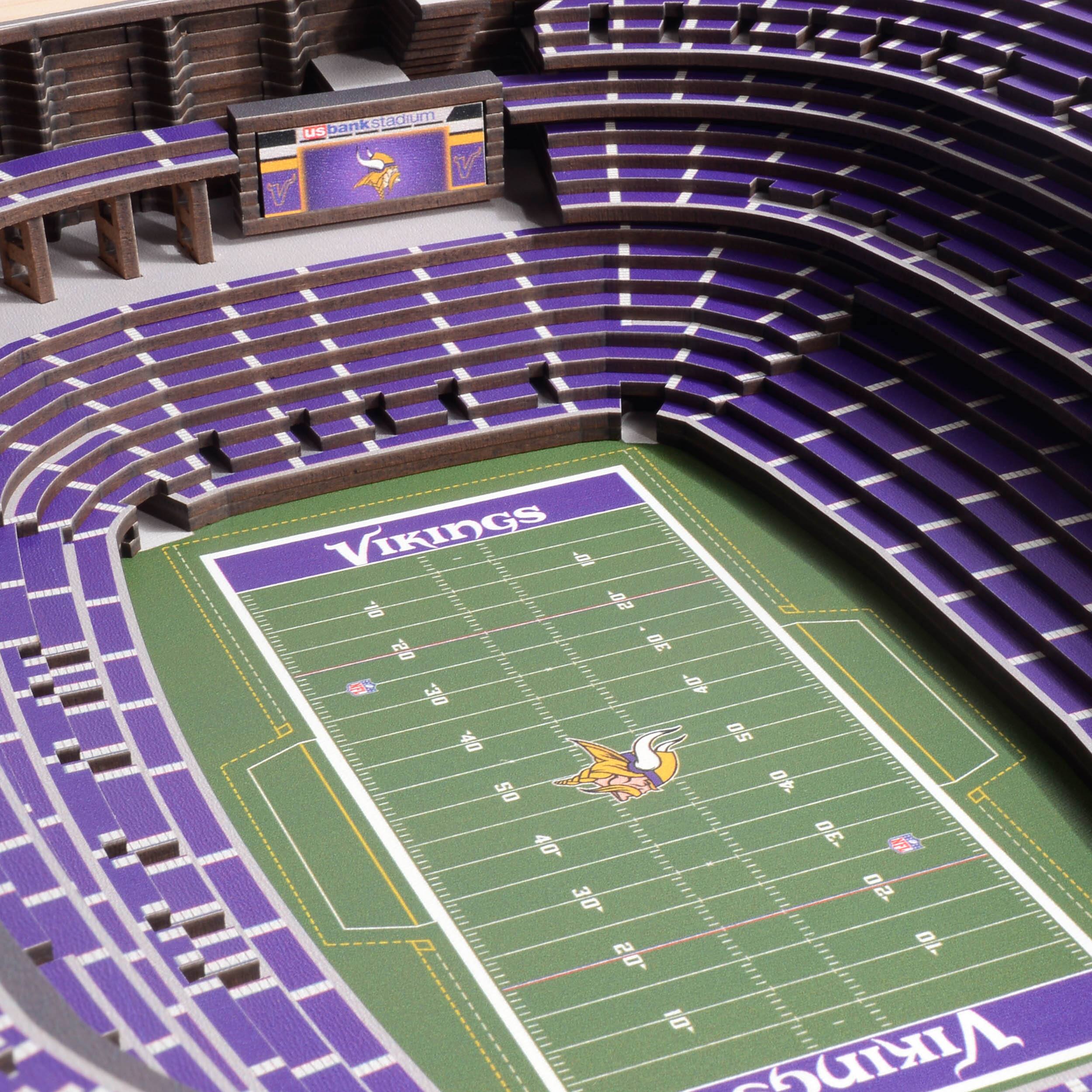 NFL 25 Layer StadiumView Wall Art