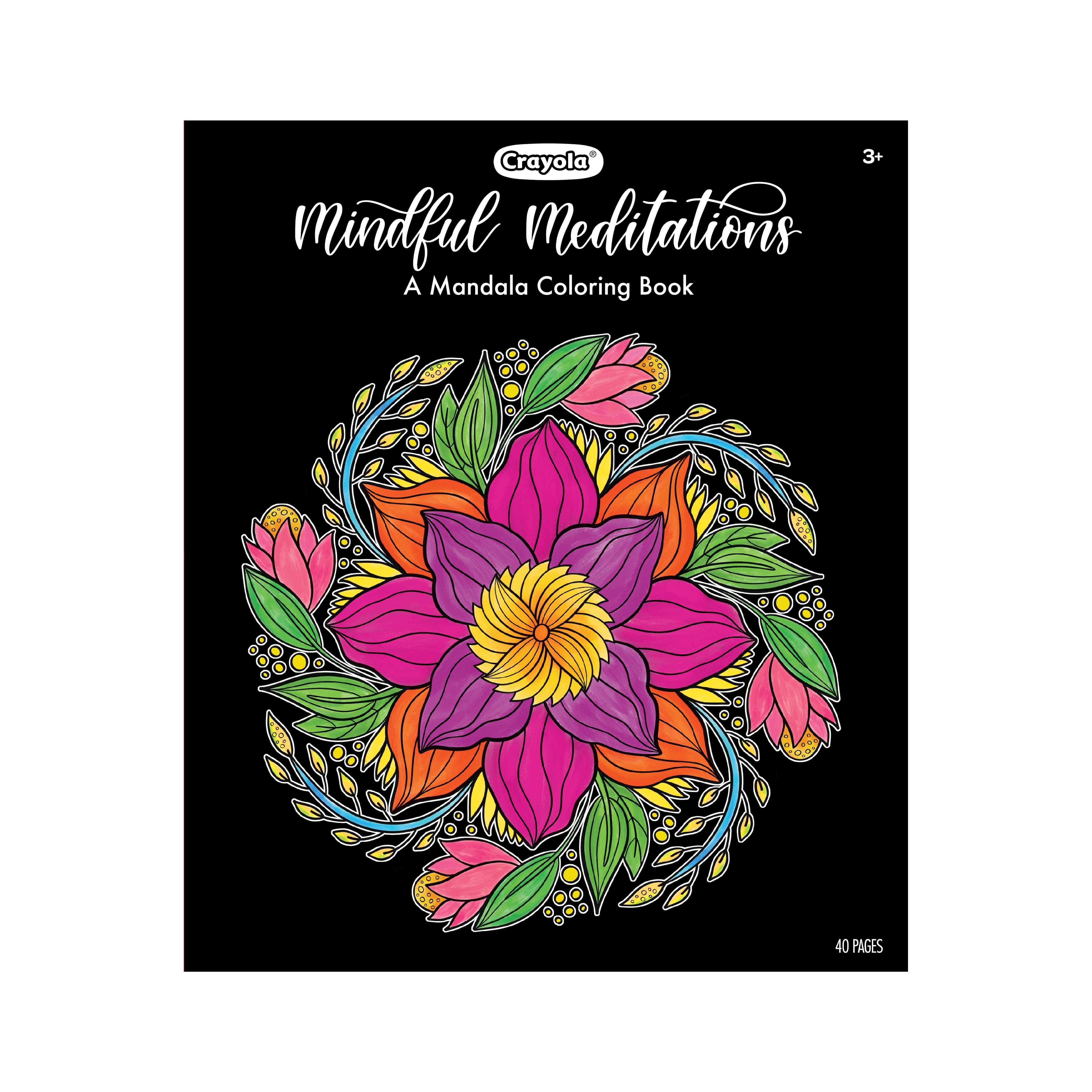 Crayola&#xAE; Mindful Meditations Mandala Coloring Book