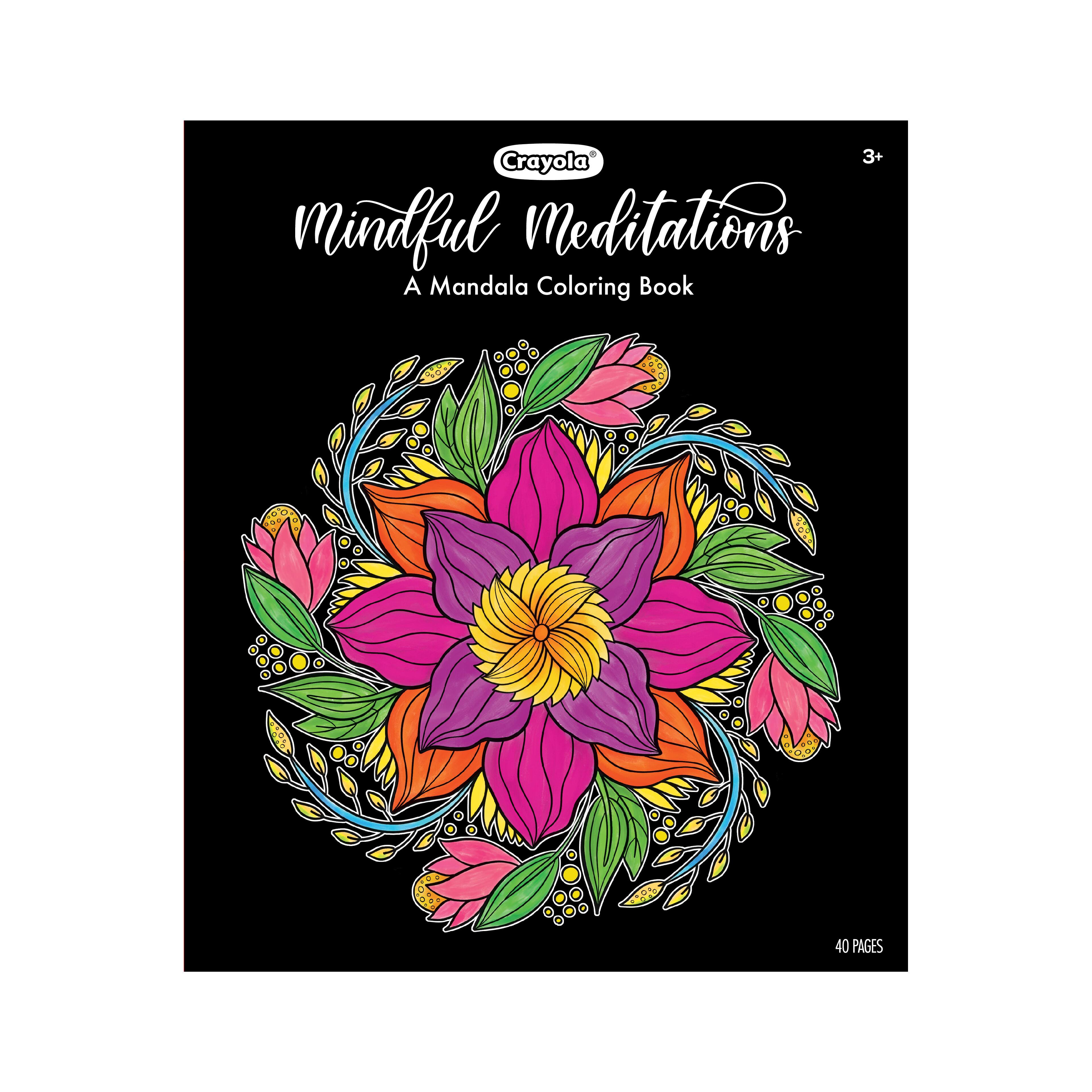 Crayola® Mindful Meditations Mandala Coloring Book