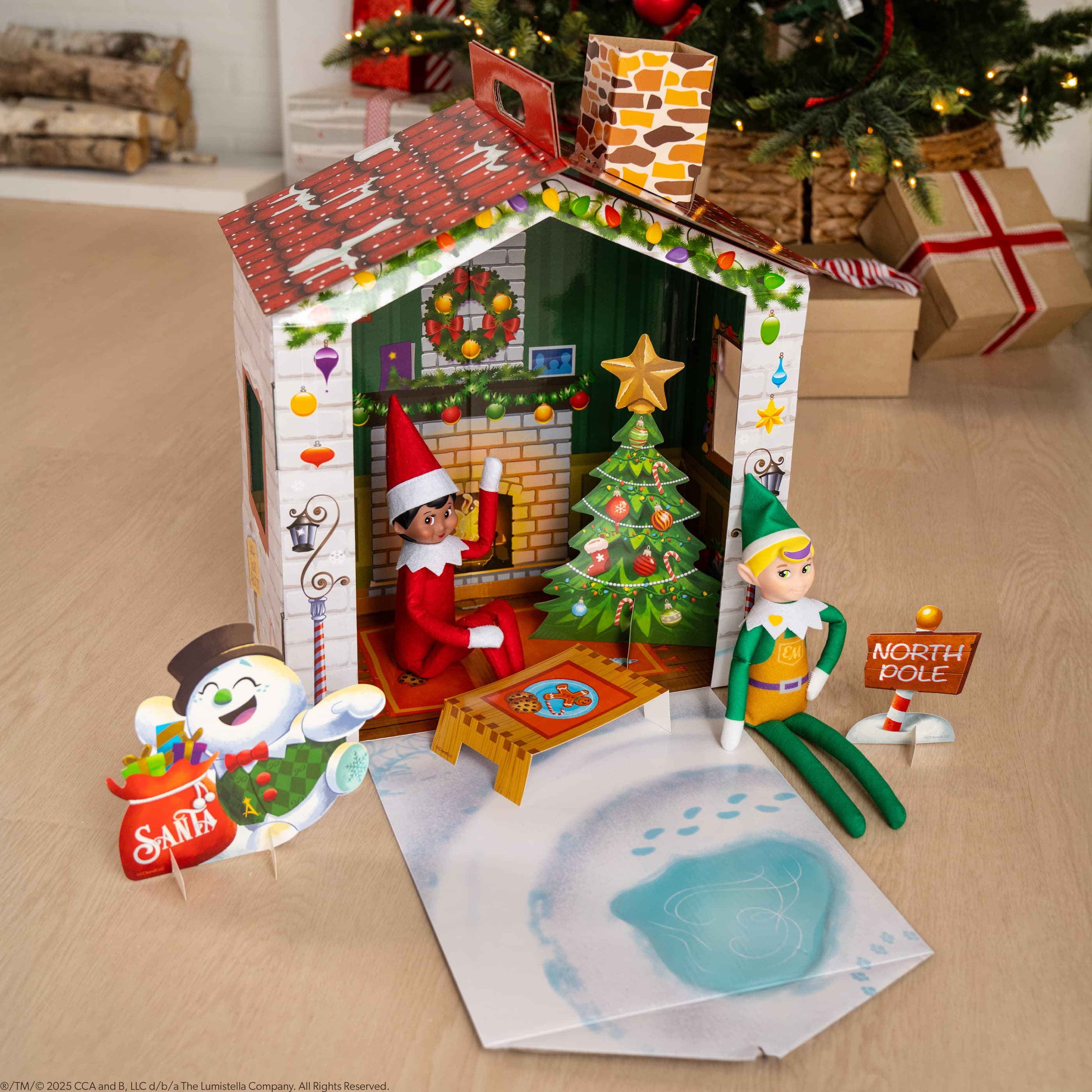 The Elf on the Shelf&#xAE; DIY Elf Cottage