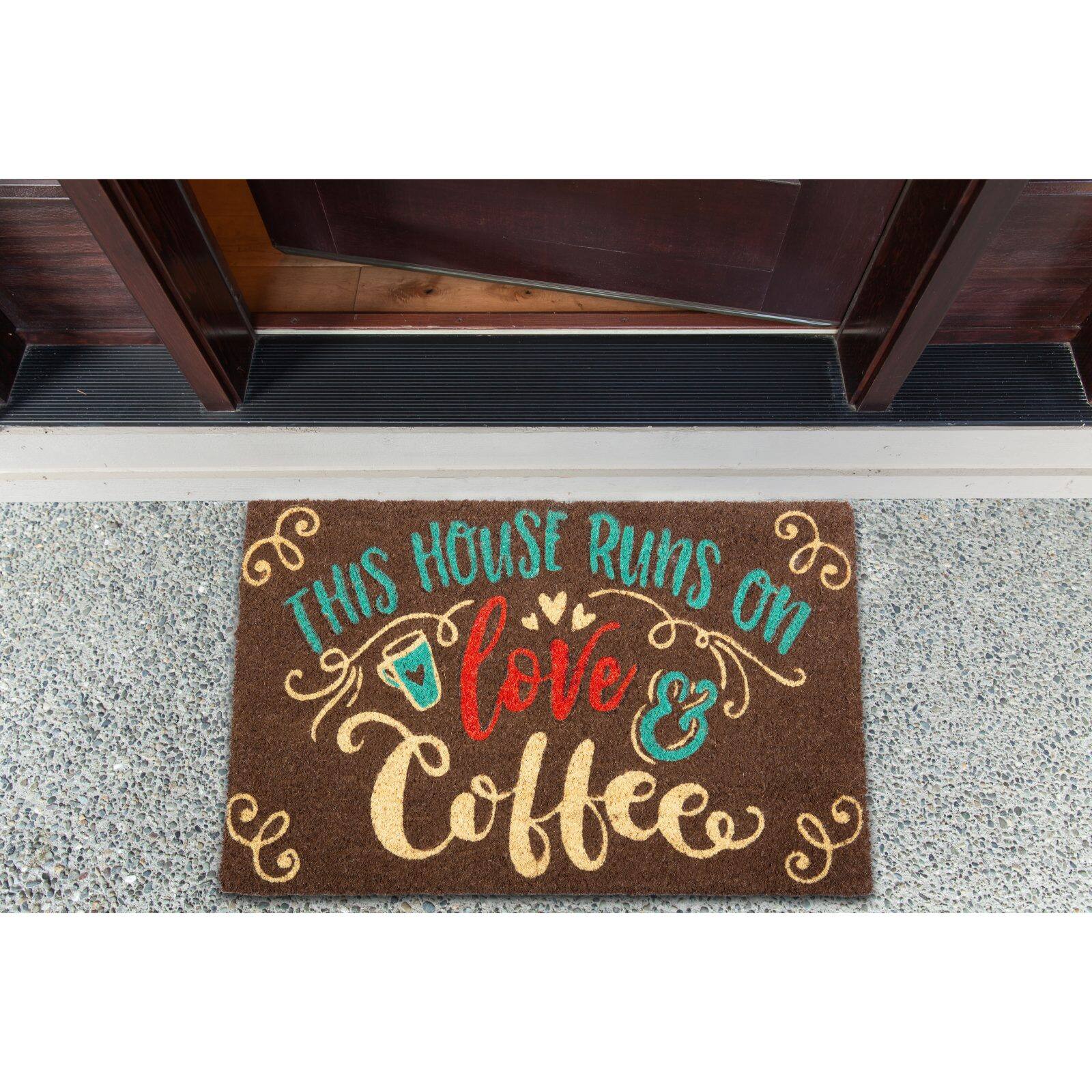 DII® Love & Coffee Doormat