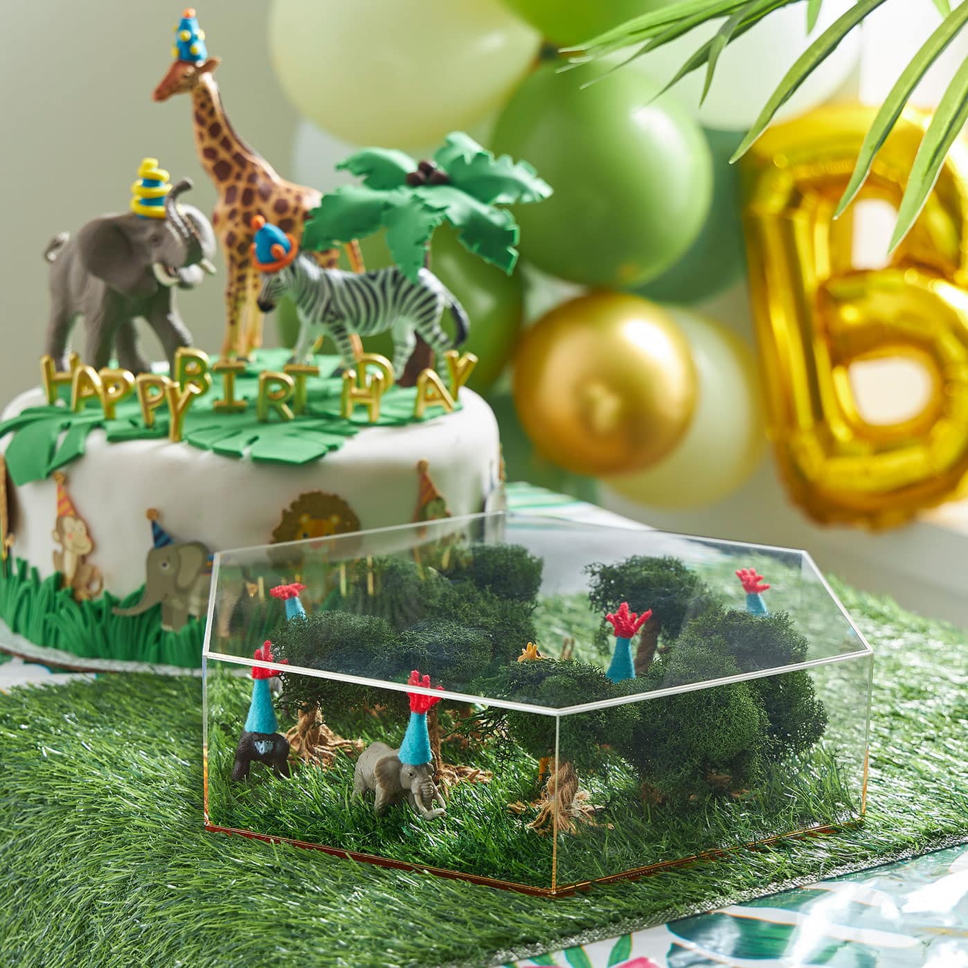 Jungle-Themed Cake Stand, Projects