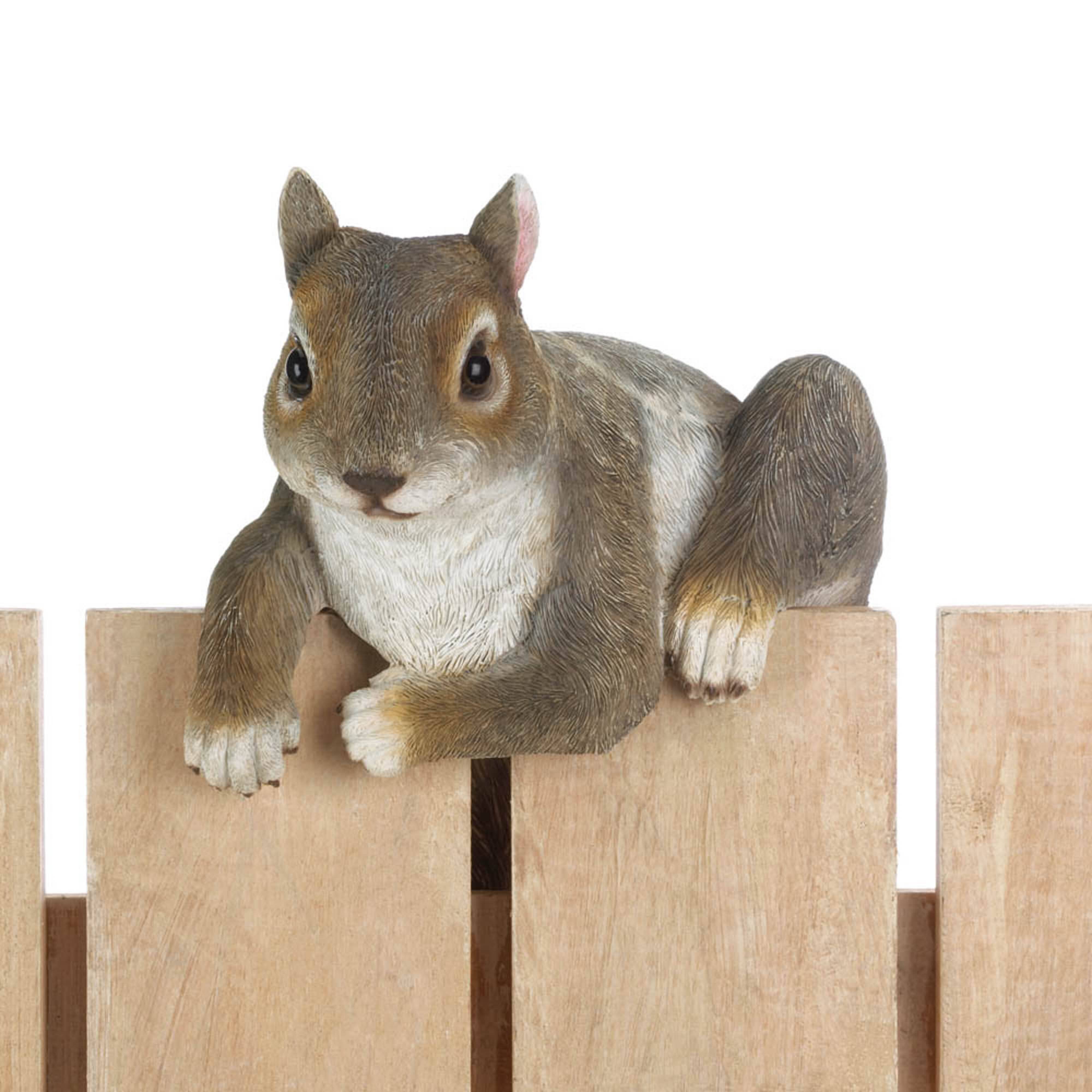 11" Climbing Chip Squirrel Décor