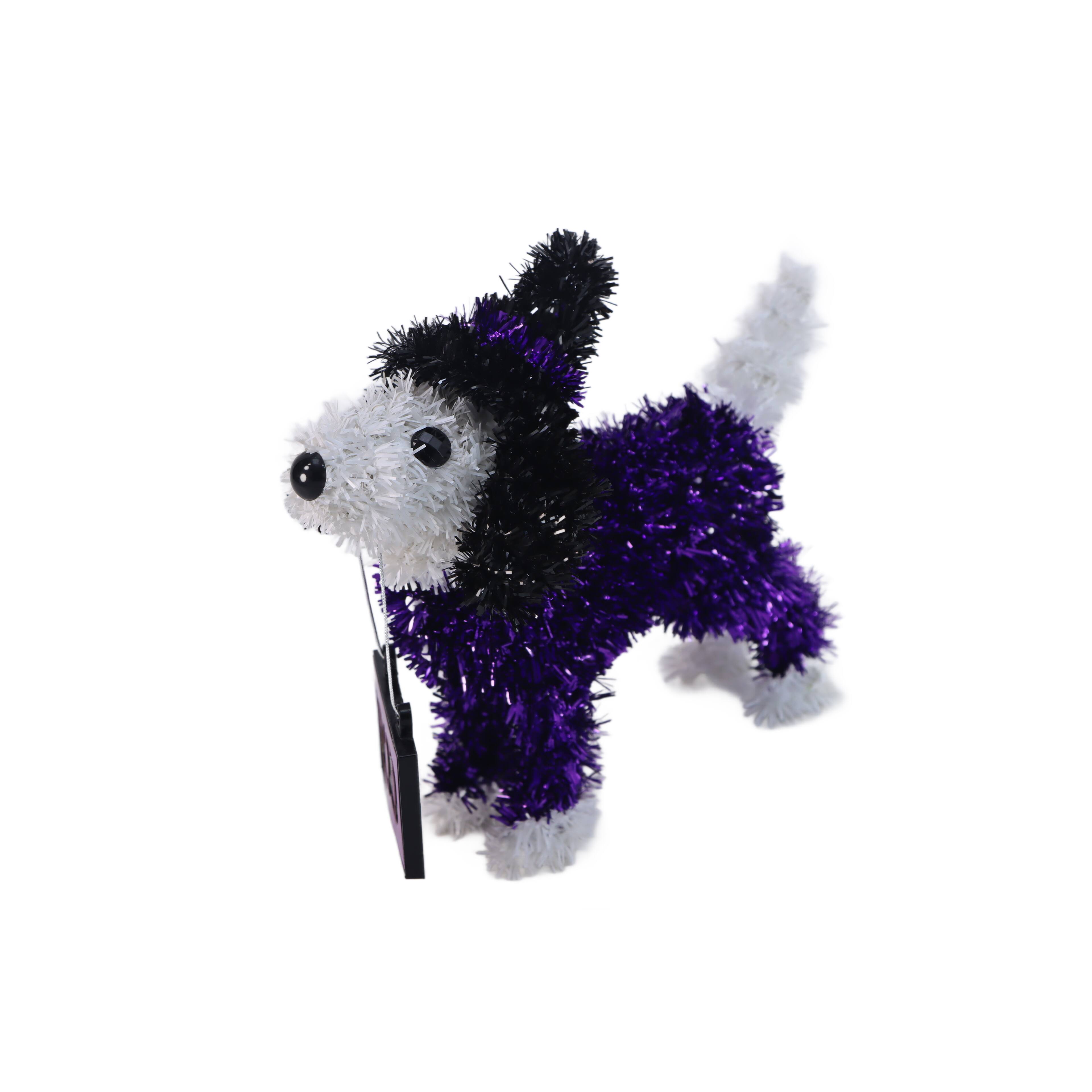 Assorted 7&#x22; Halloween Tinsel Dog, 1pc. by Ashland&#xAE;