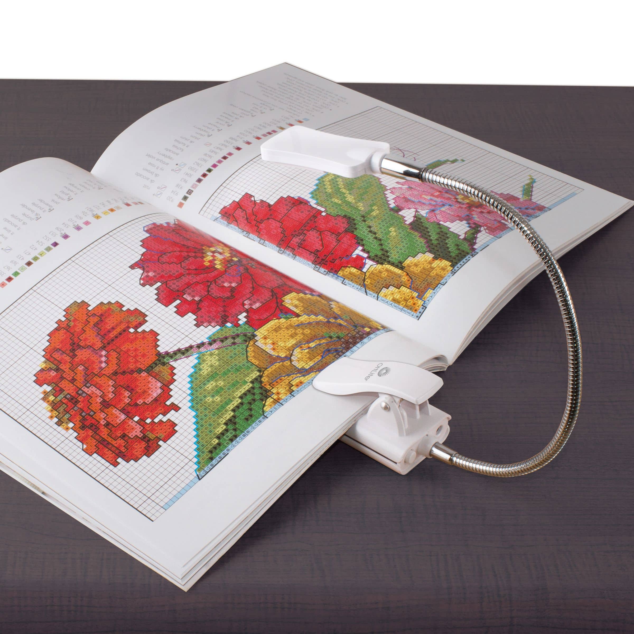 OttLite White 2-in-1 LED Sewing Machine Light