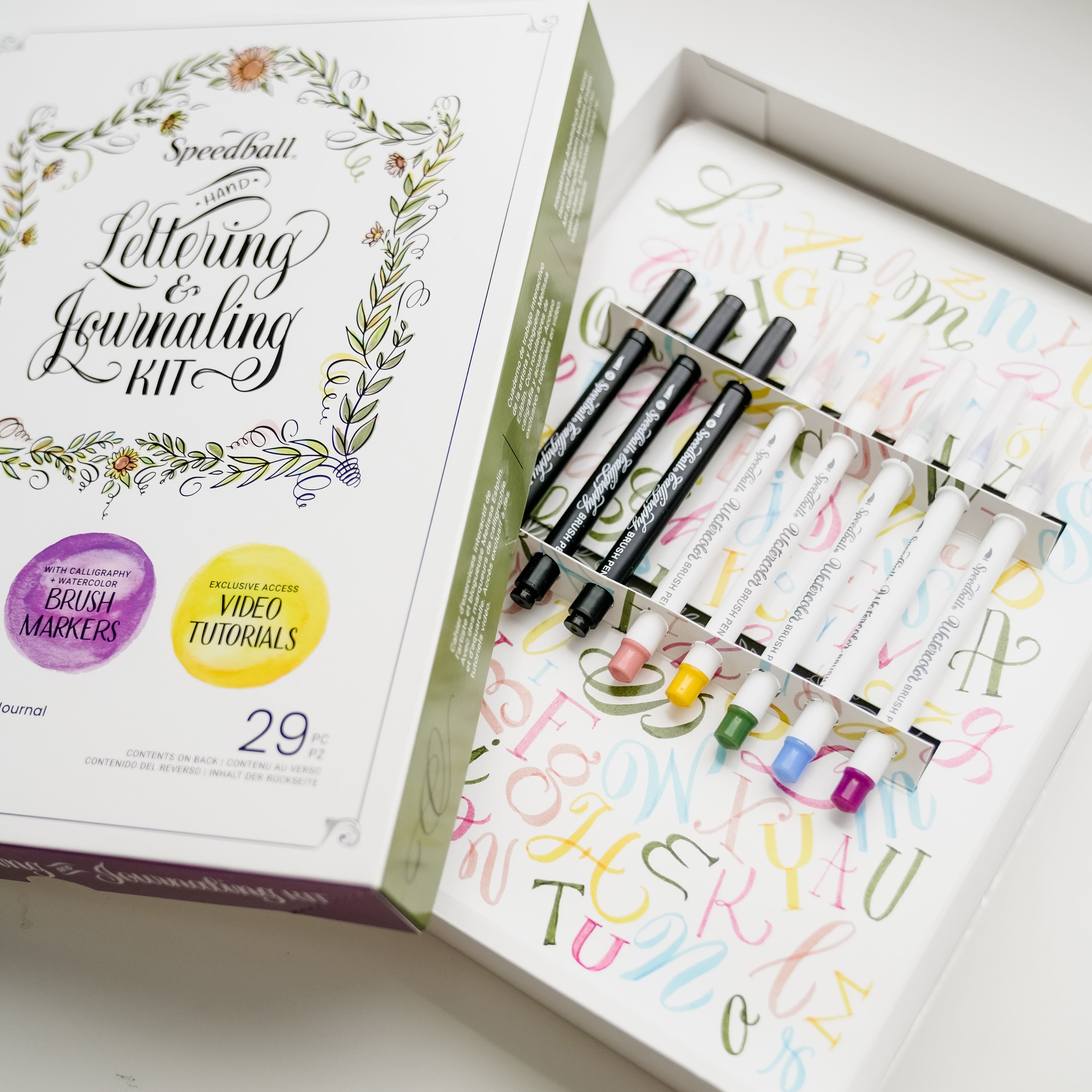 Speedball&#xAE; Hand Lettering &#x26; Journaling Kit