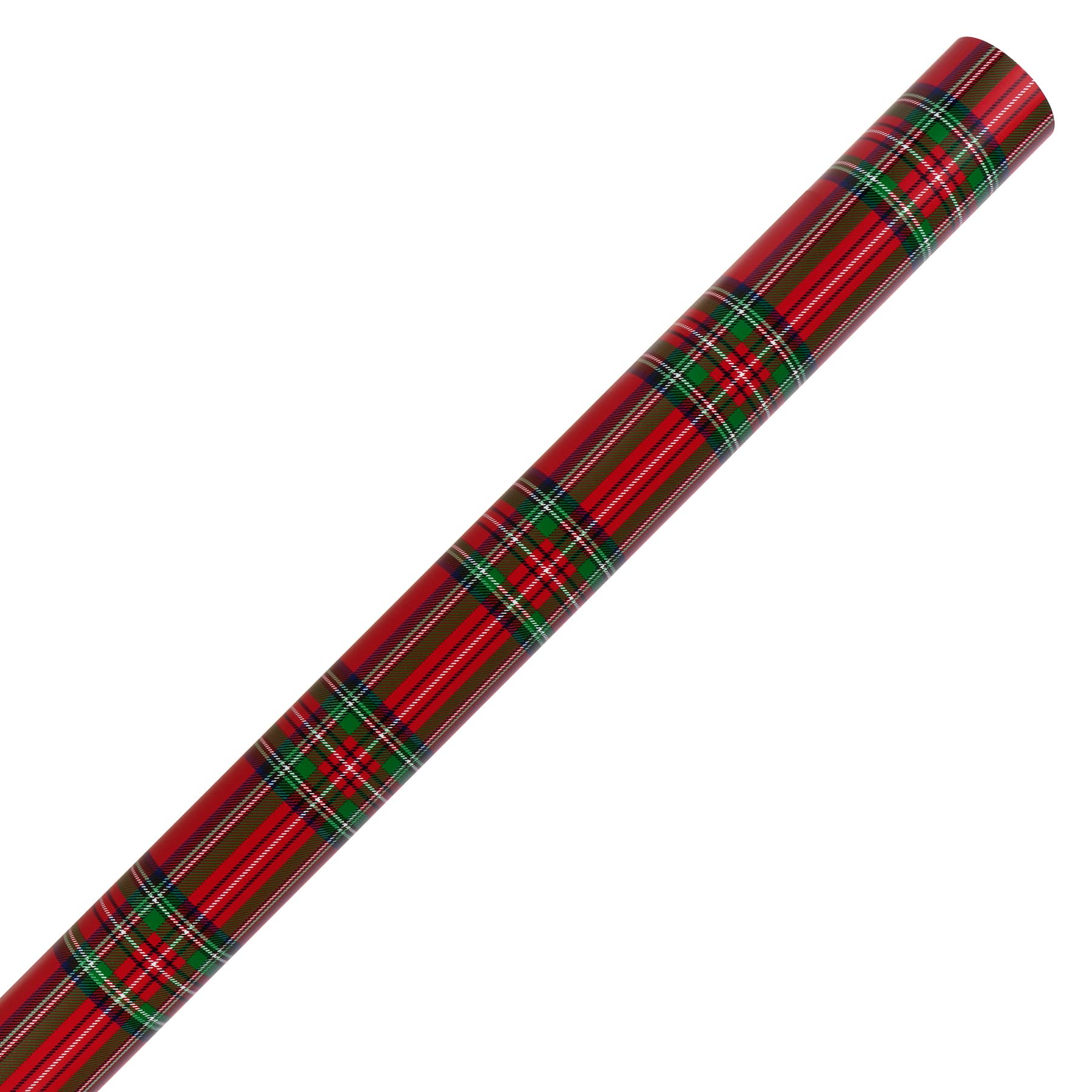 Red Tartan Christmas Gift Wrap by Celebrate It&#x2122;