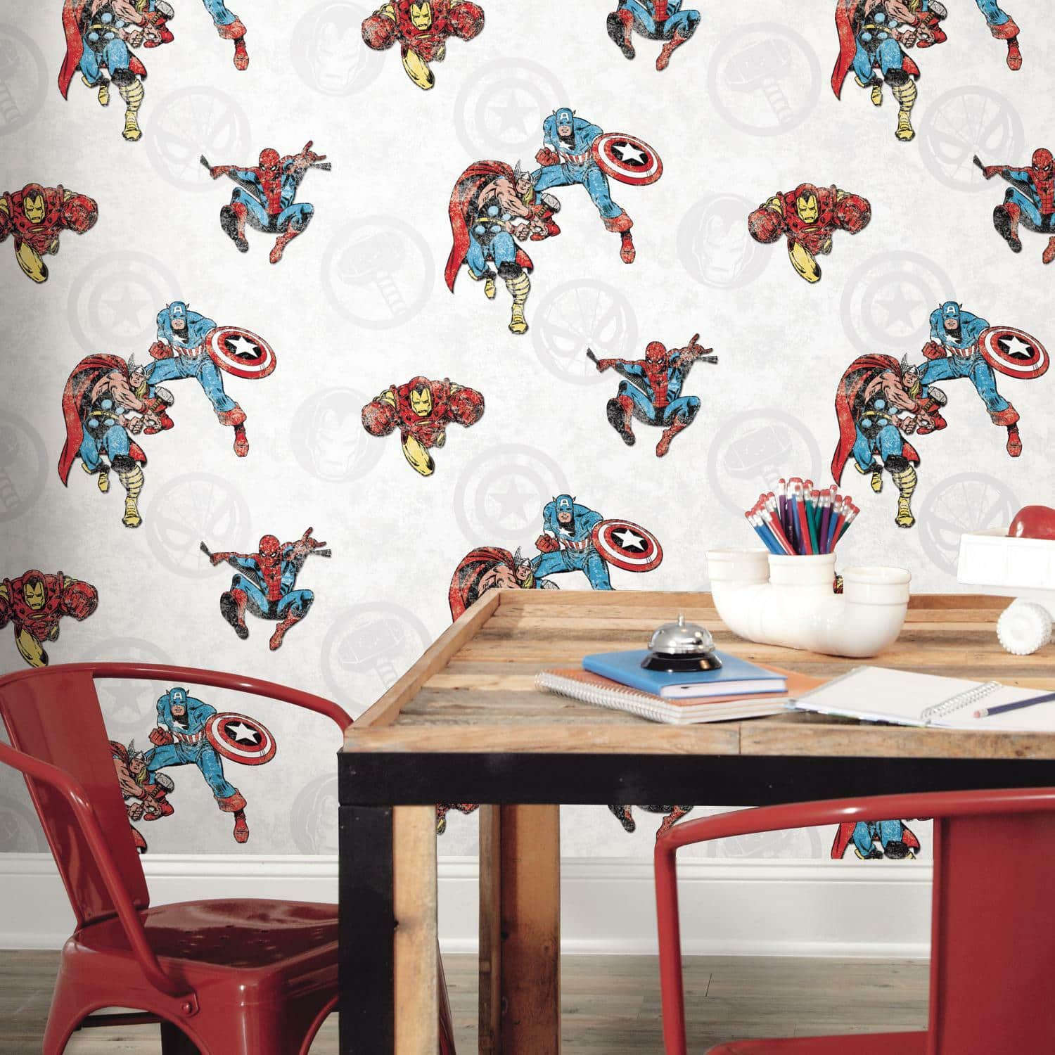 RoomMates Avengers Classic Peel &#x26; Stick Wallpaper