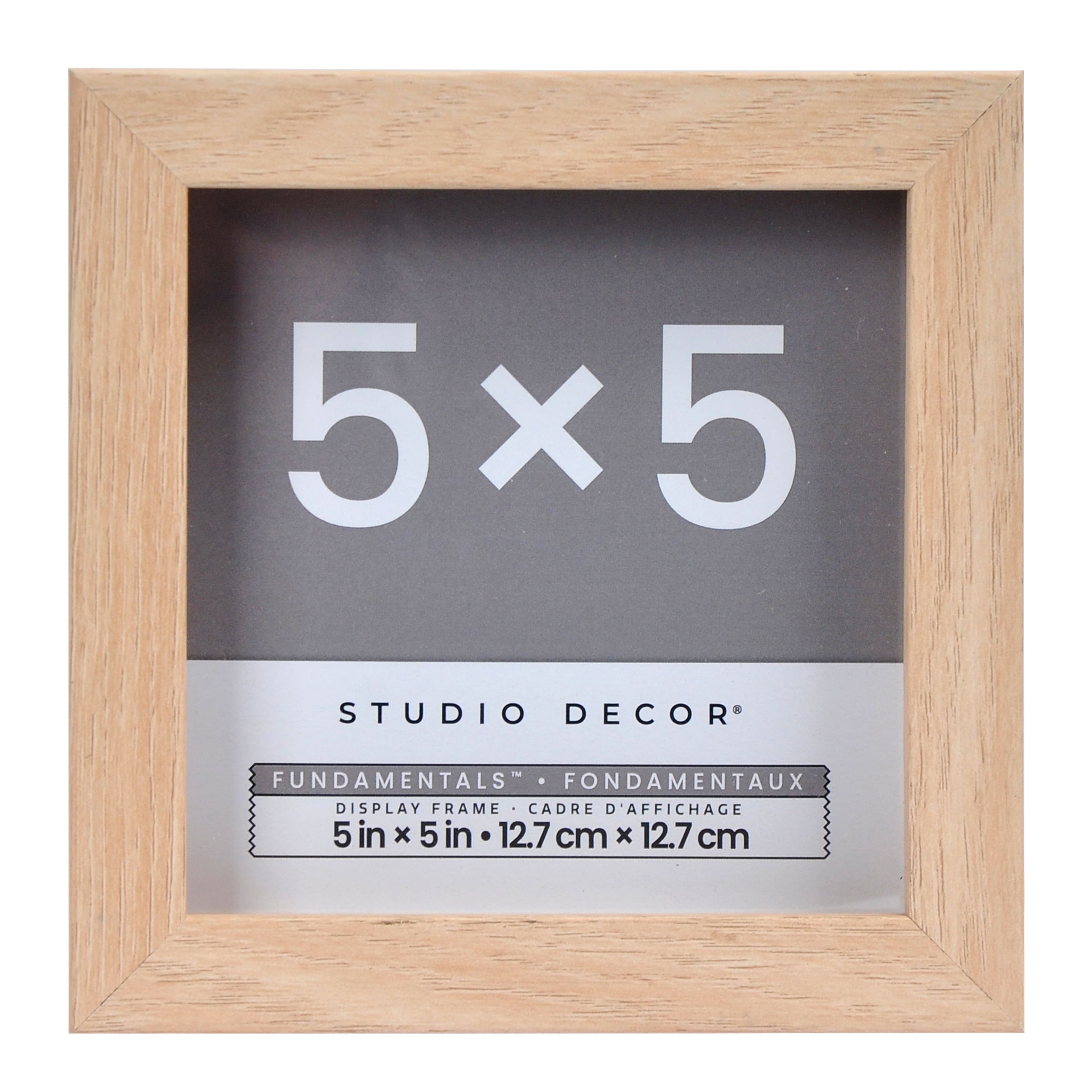 8 Pack: Fundamentals™ 5" x 5" Display Frame by Studio Décor®