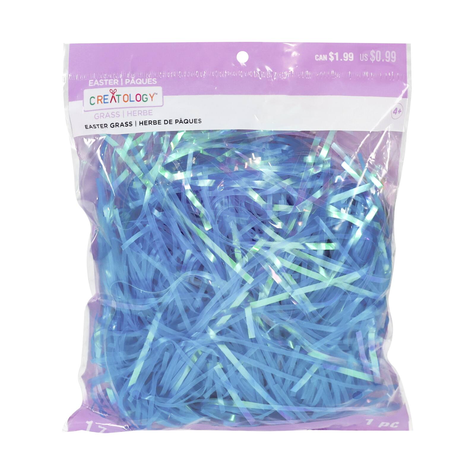 Iridescent Plastic Grass by Creatology&#x2122; Easter