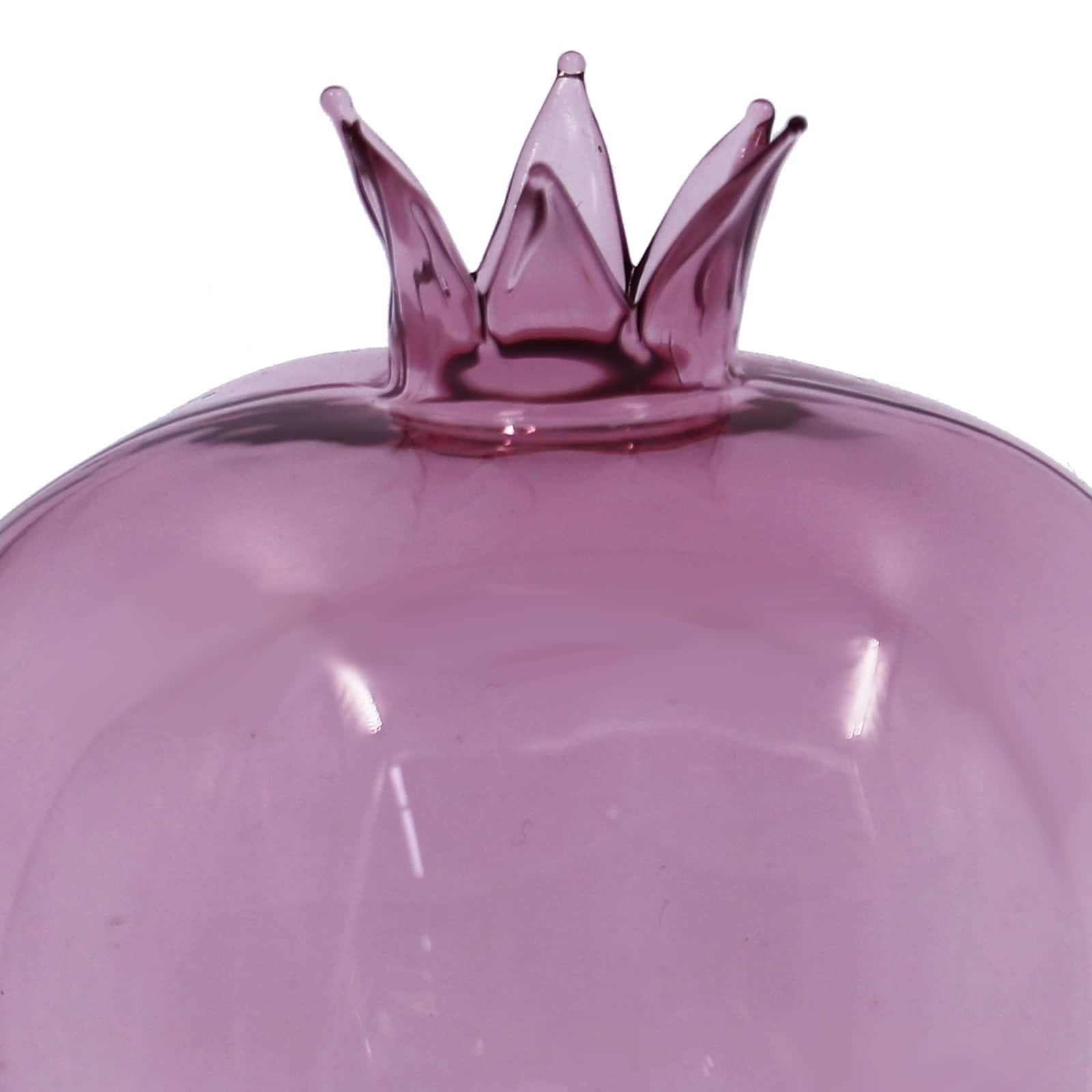 4.5&#x22; Glass Pomegranate Tabletop D&#xE9;cor by Ashland&#xAE; 