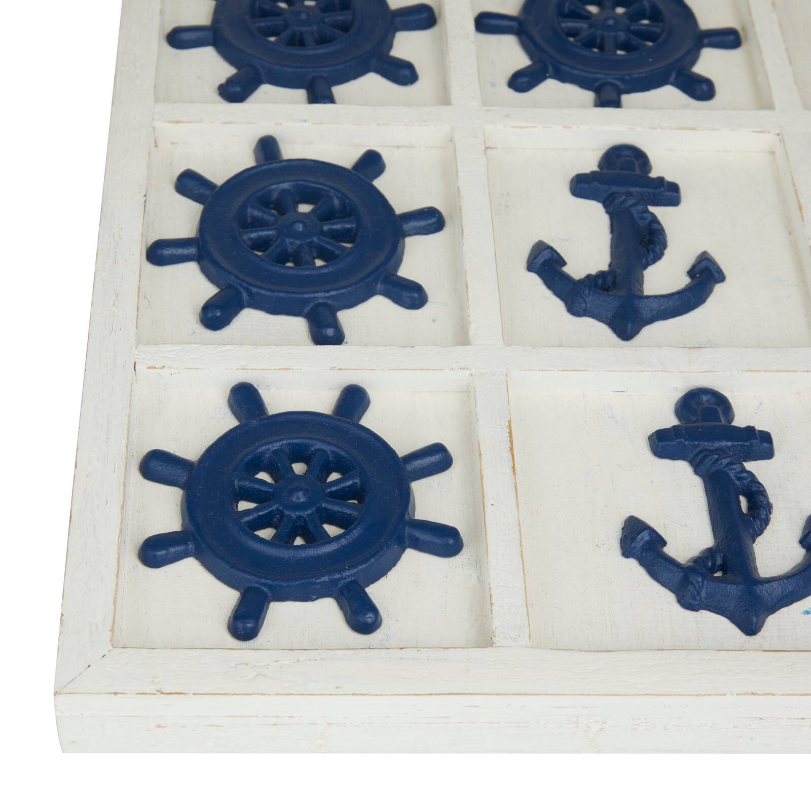 Blue Iron Nautical Game Set 1&#x22; x 14&#x22; x 14&#x22;