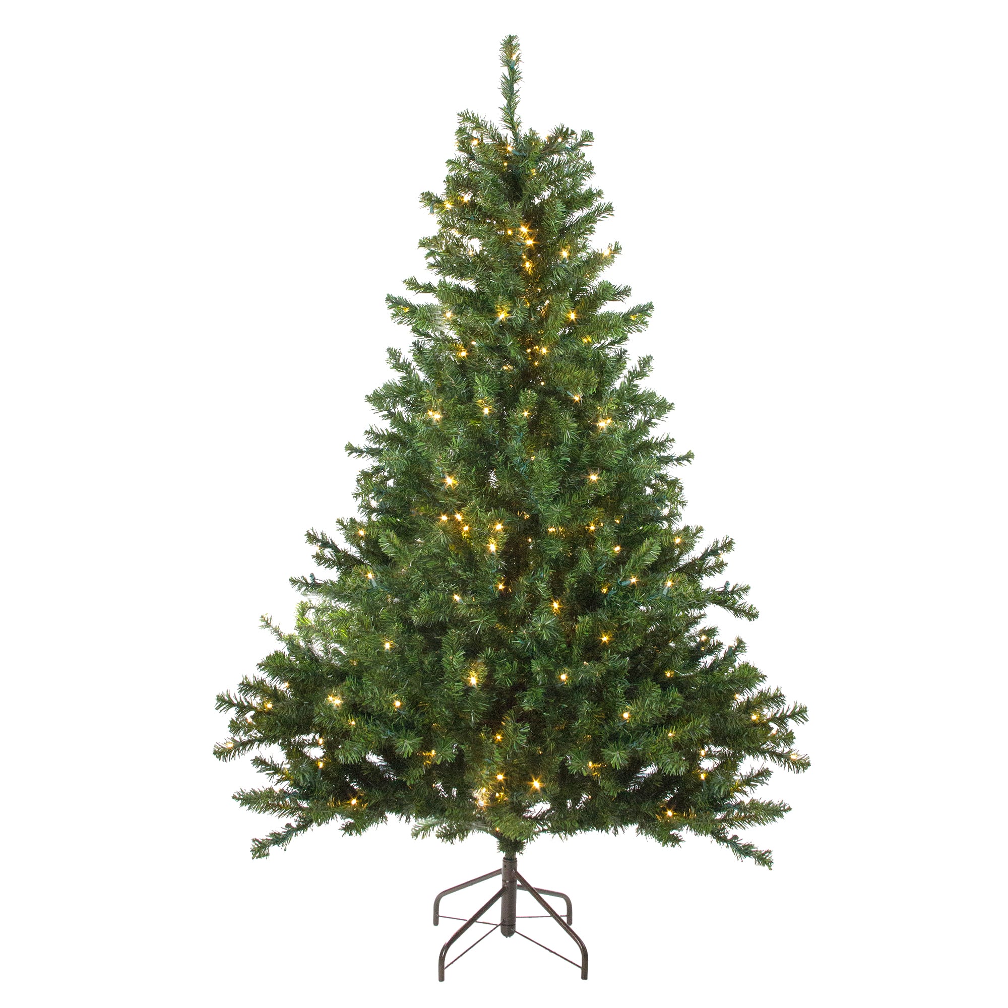 10ft. Pre-Lit Canadian Pine Artificial Christmas Tree, Clear Candlelight LED Lights