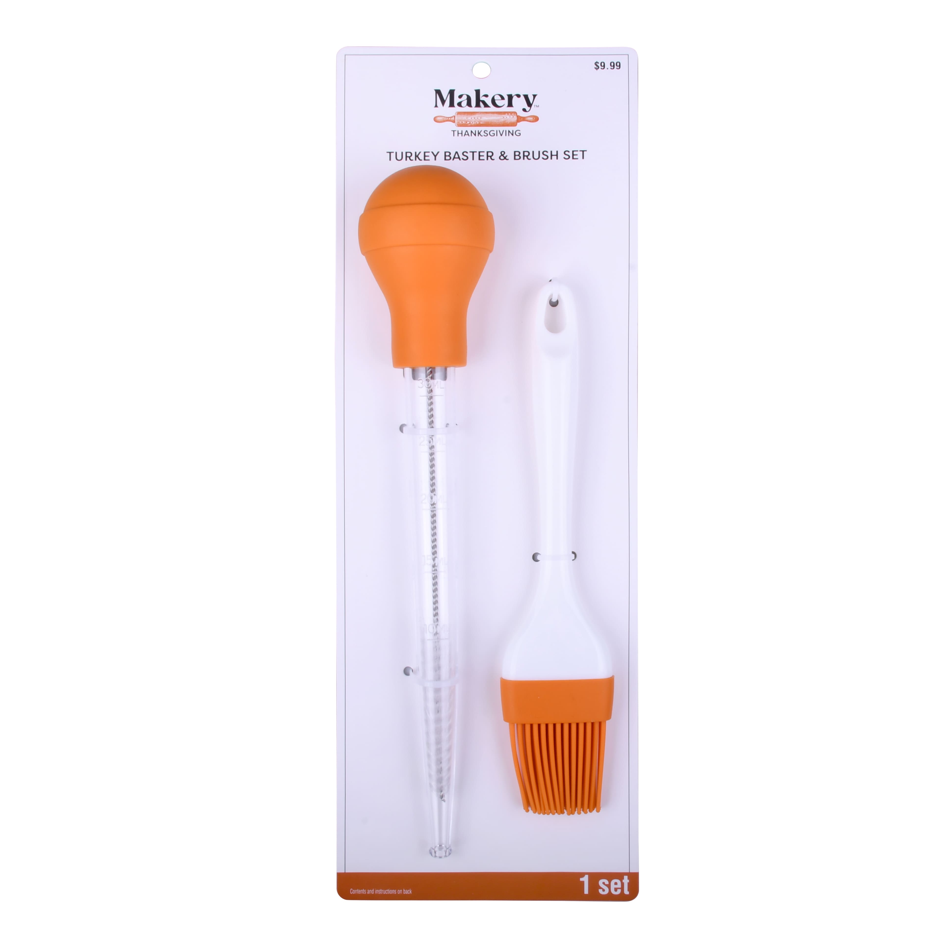 Turkey Baster &#x26; Brush Set by Makery&#x2122;