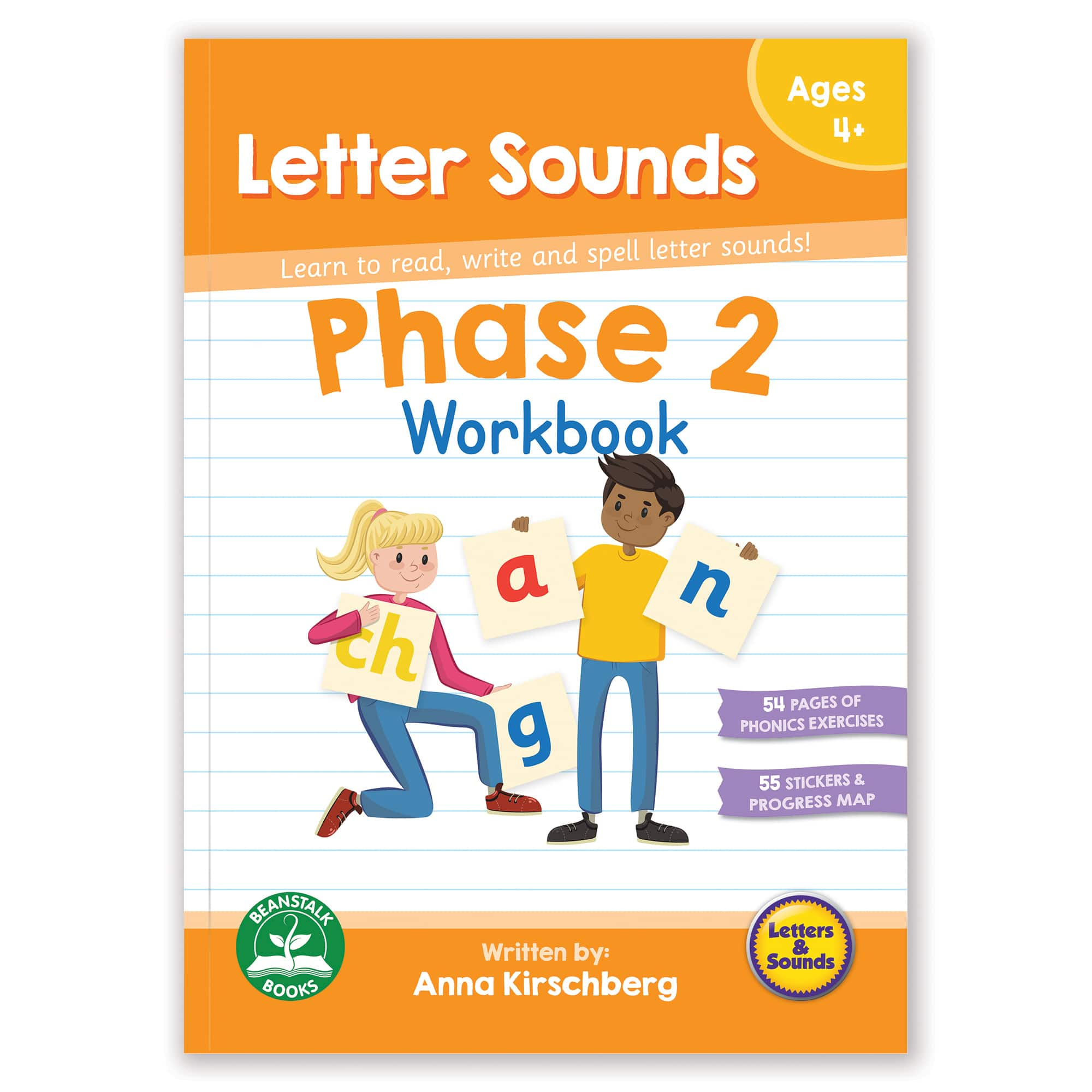 Junior Learning&#xAE; Phase 2 Letter Sounds Workbook