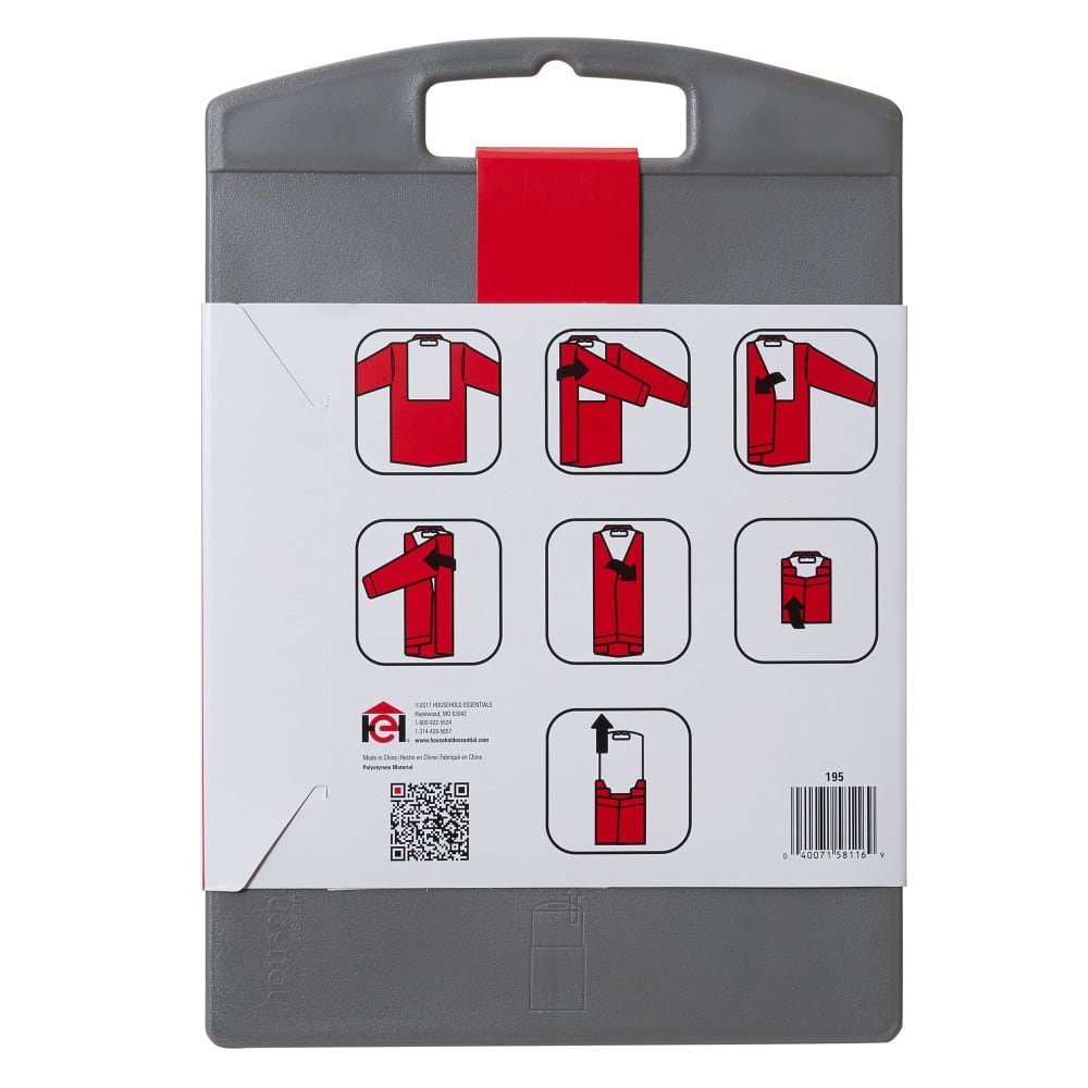 Household Essentials Shirt Folding Board For Laundry