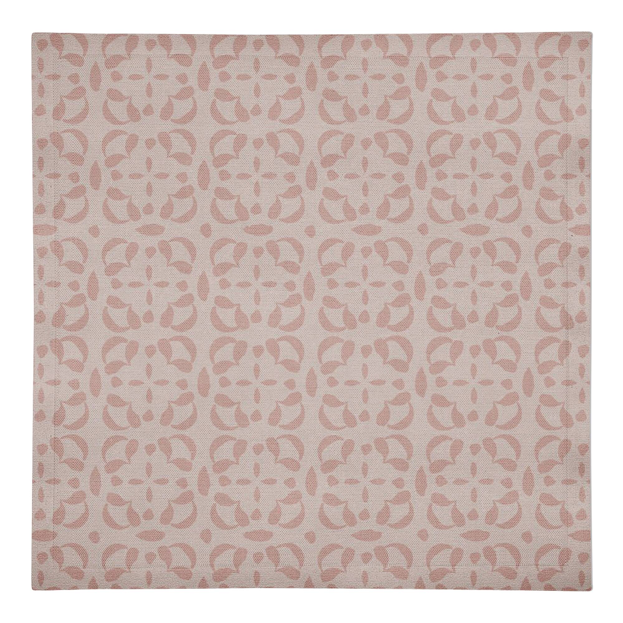 Intricate Circle Stack Cotton Twill Napkin