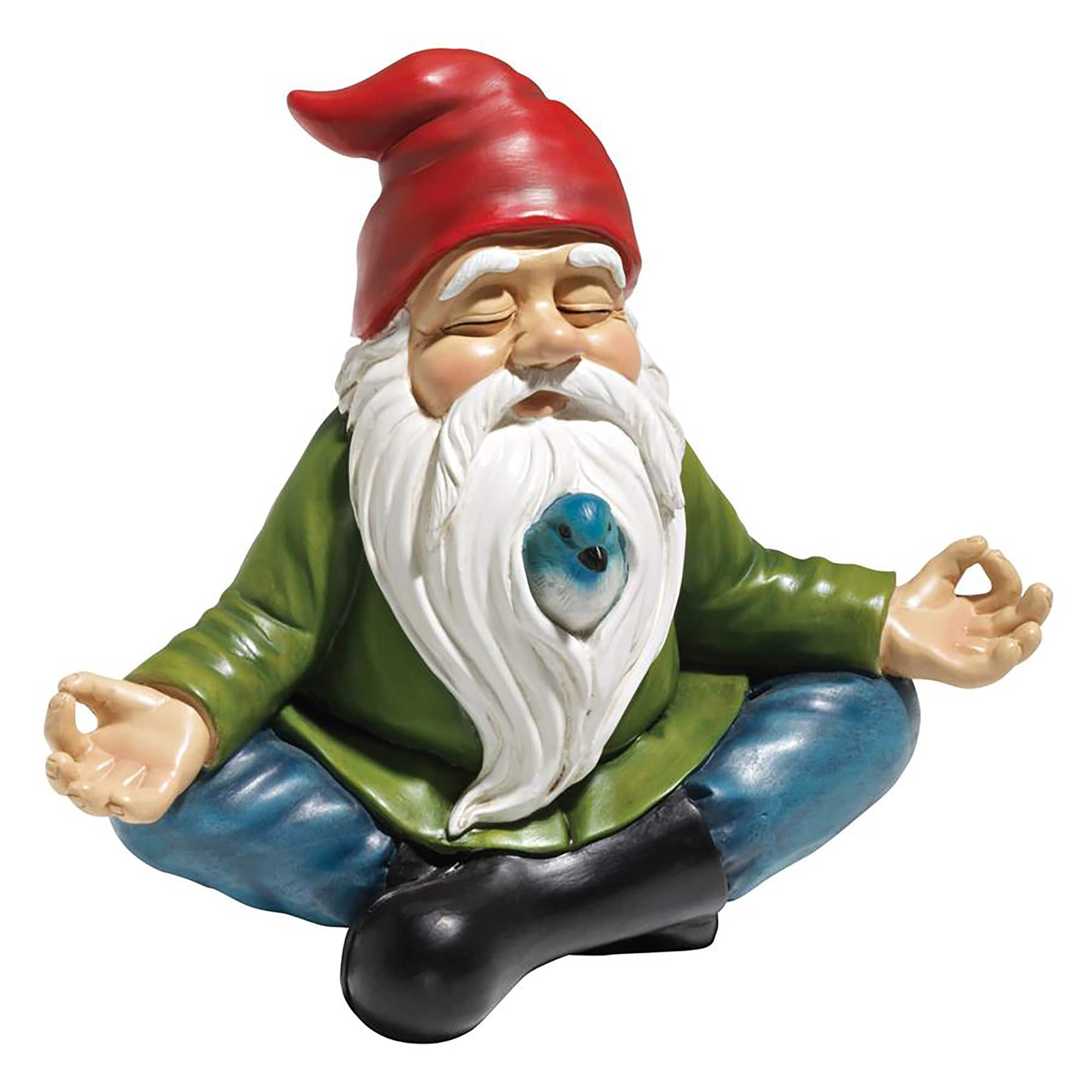 Design Toscano 9.5&#x22; Zen Garden Gnome Statue