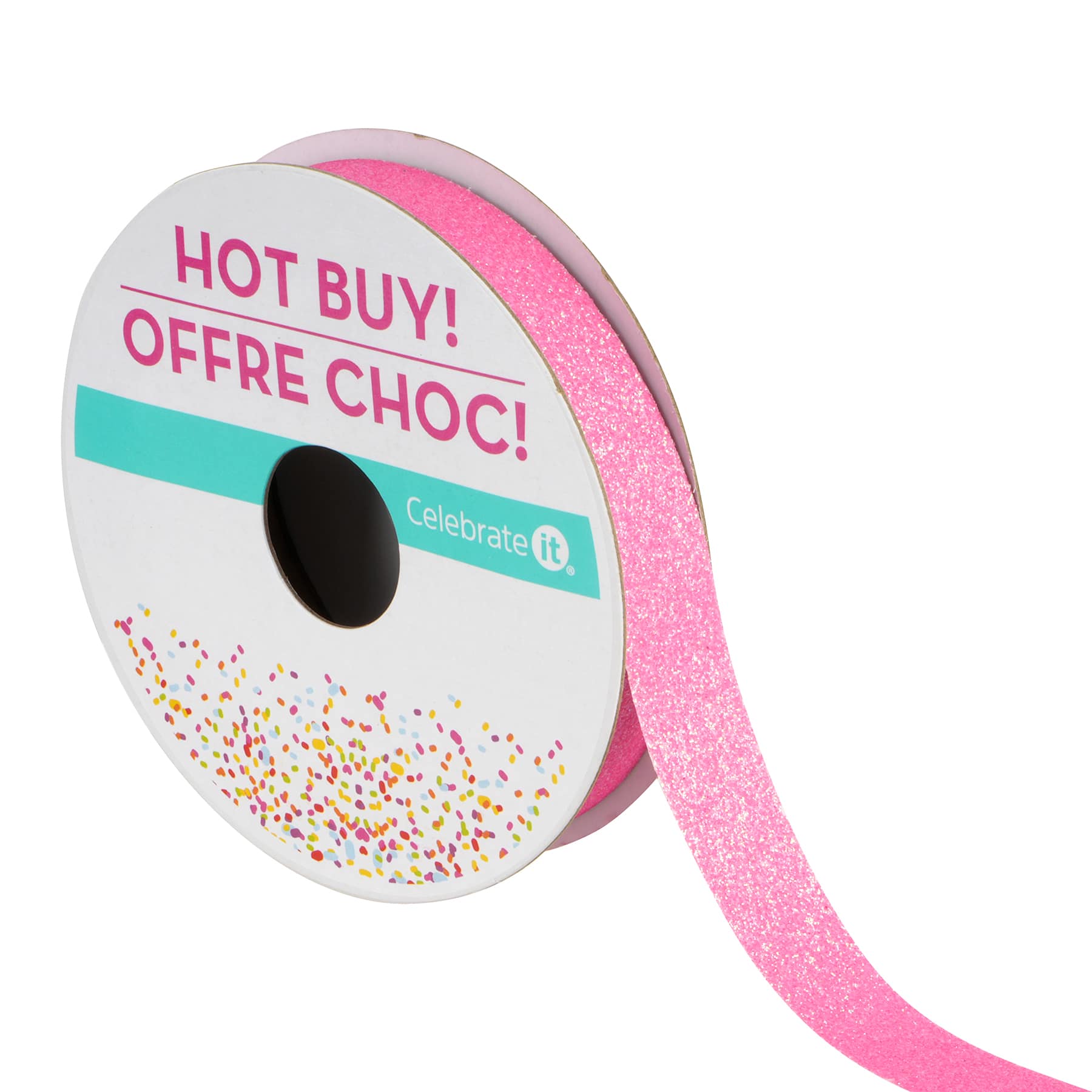 1/2&#x22; x 5yd. Metallic Ribbon by Celebrate It&#xAE; Hot Buy!