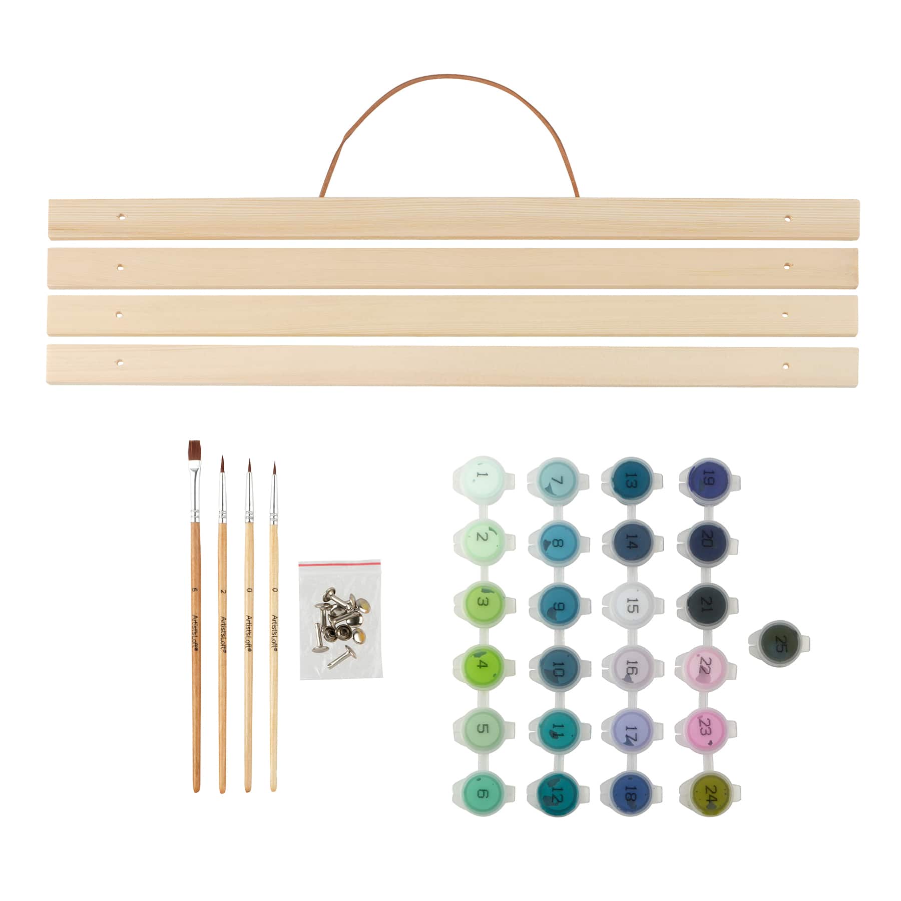 16&#x22; x 20&#x22; Aurora Borealis Paint-by-Number Kit by Artist&#x27;s Loft&#x2122;