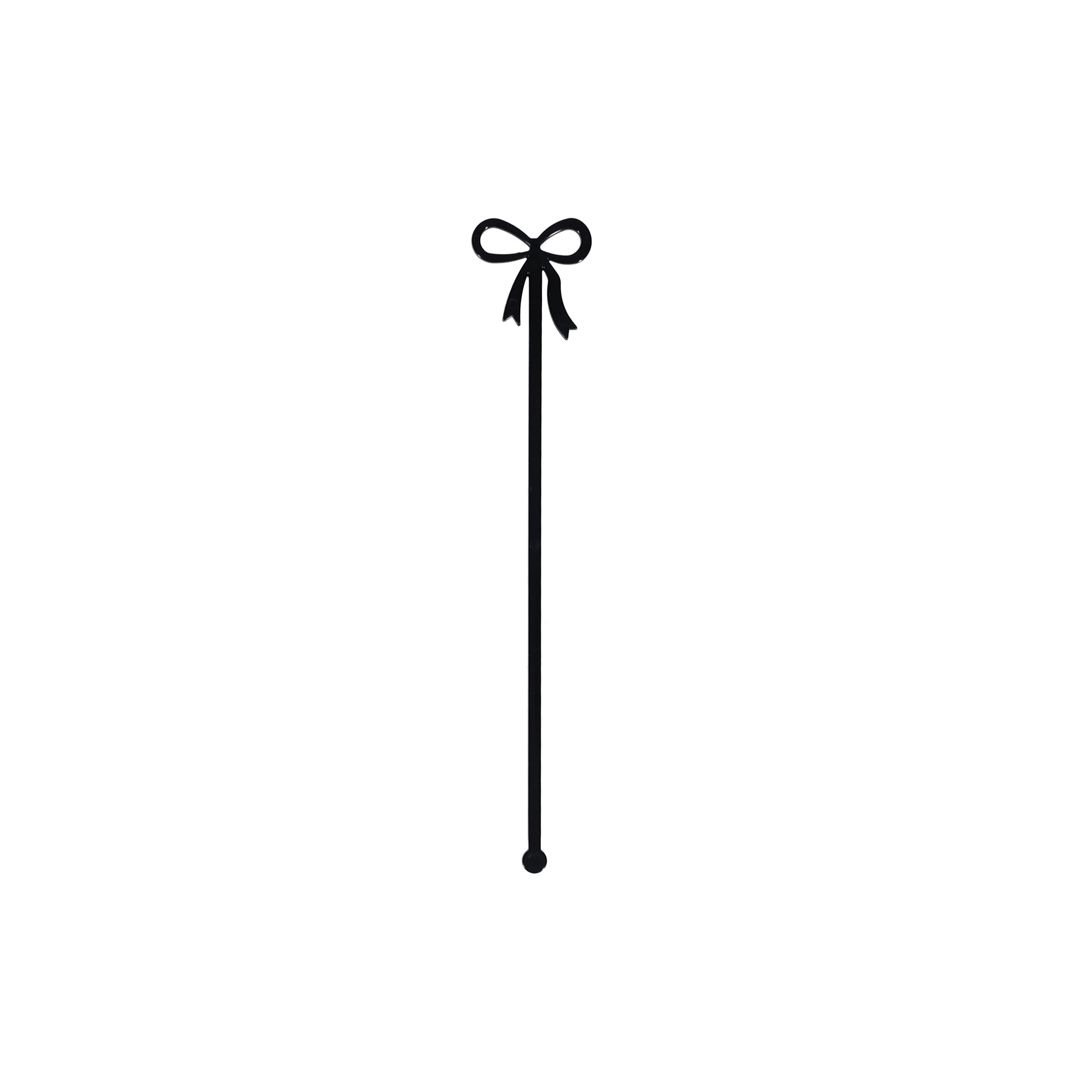 Black Bow Stir Sticks, 10ct. by Celebrate It&#x2122;