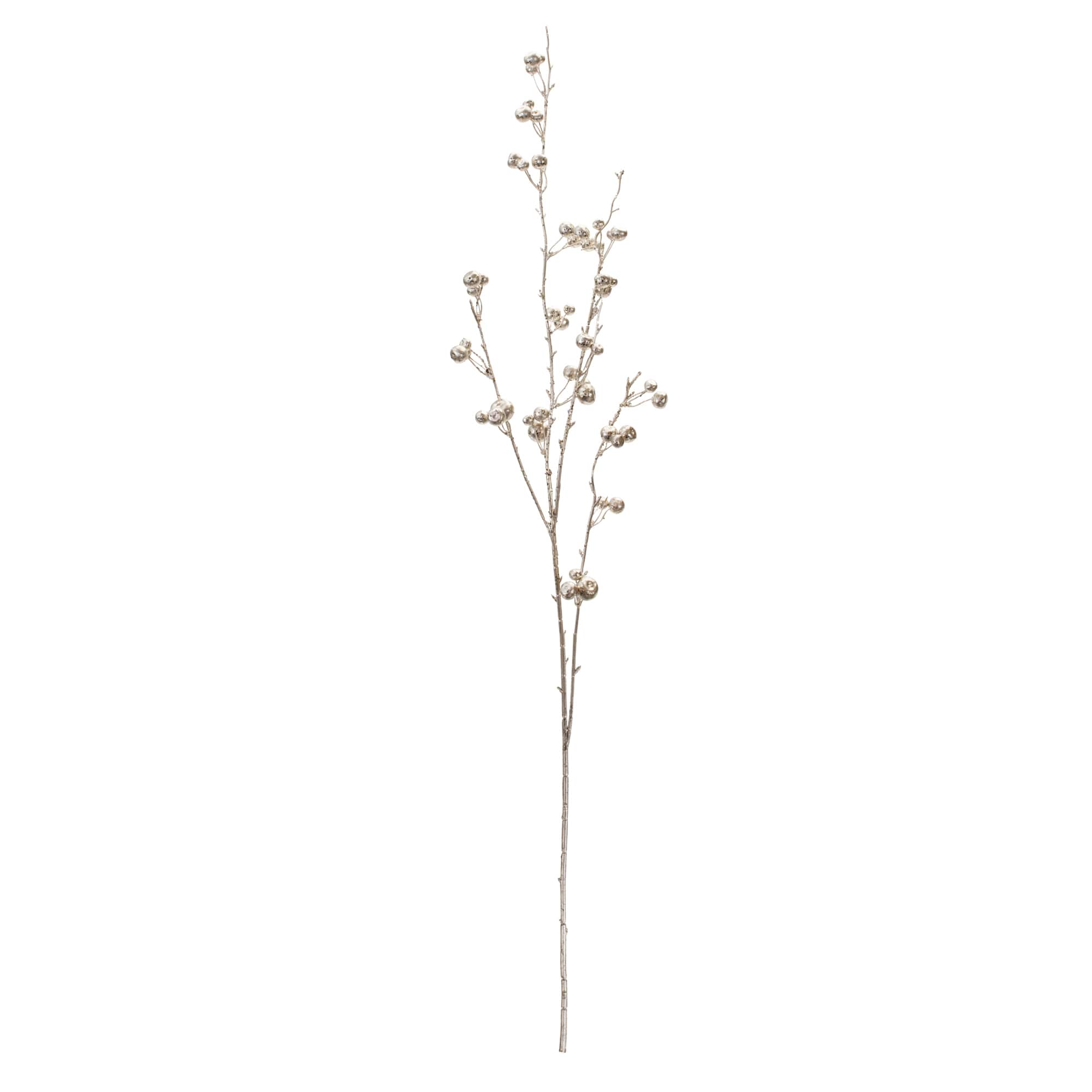 41&#x22; Glittered Berry Twig Sprays, 6ct.