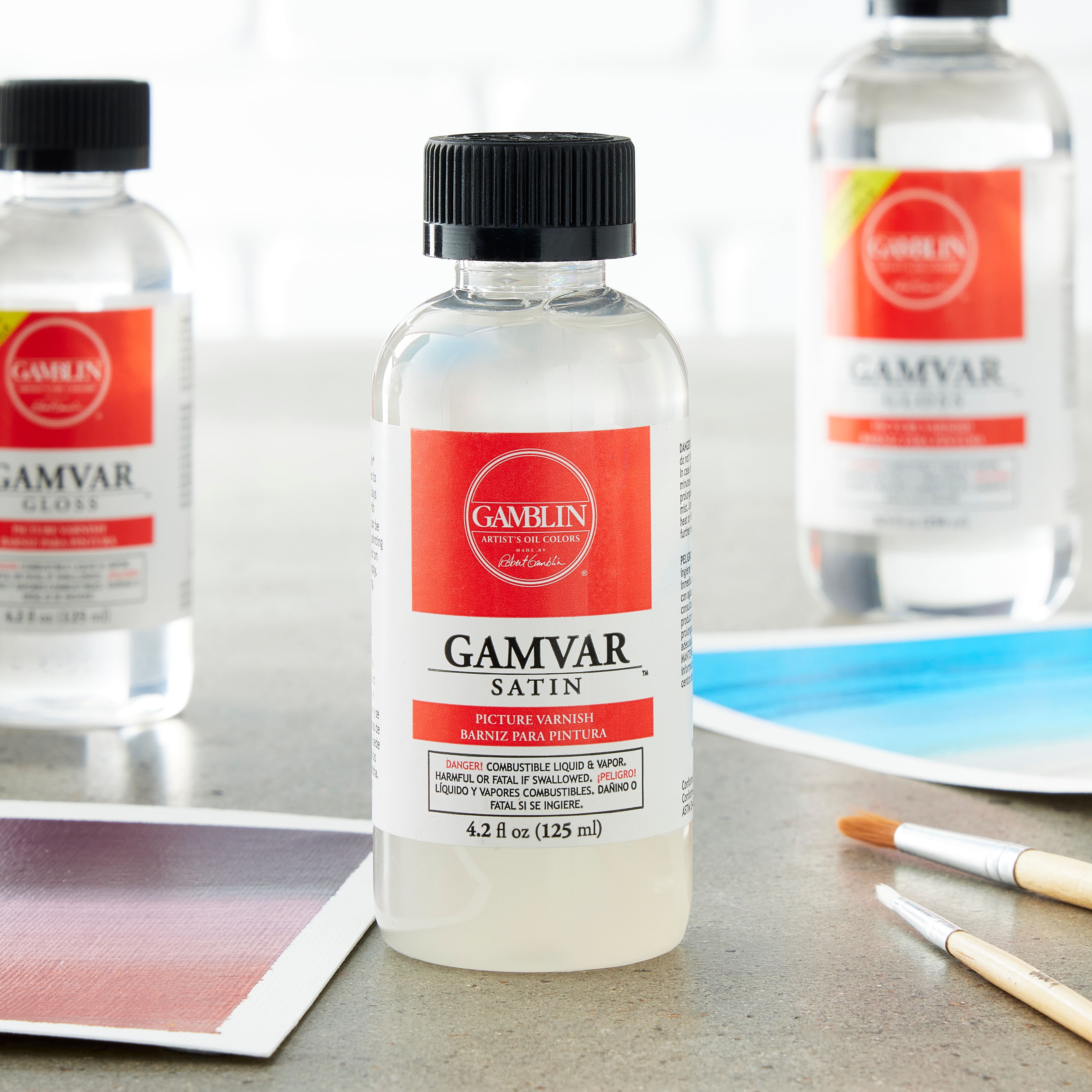 Gamblin Gamvar Satin Picture Varnish