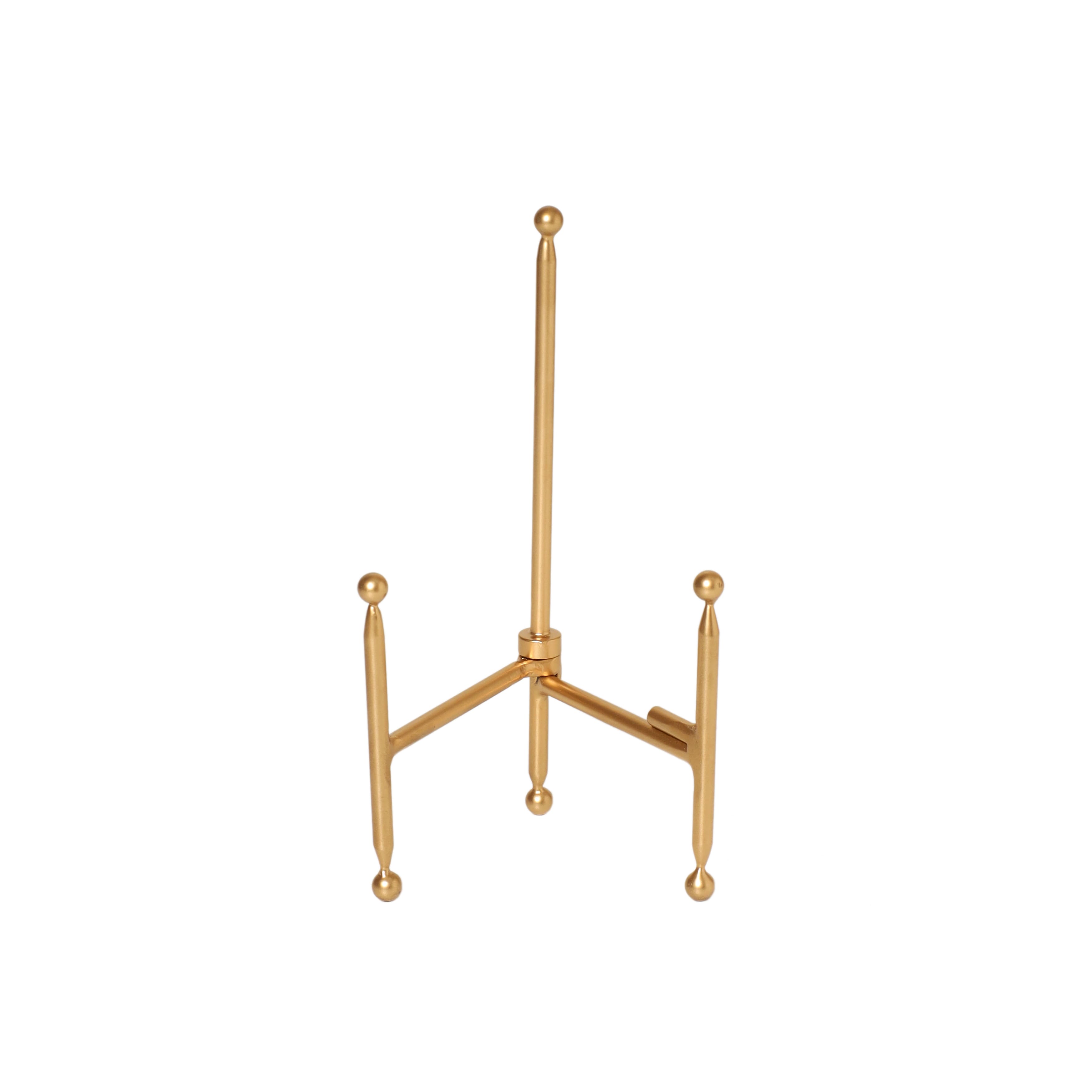6 Pack: Gold Colored Steel Tabletop Easel by Studio Décor®