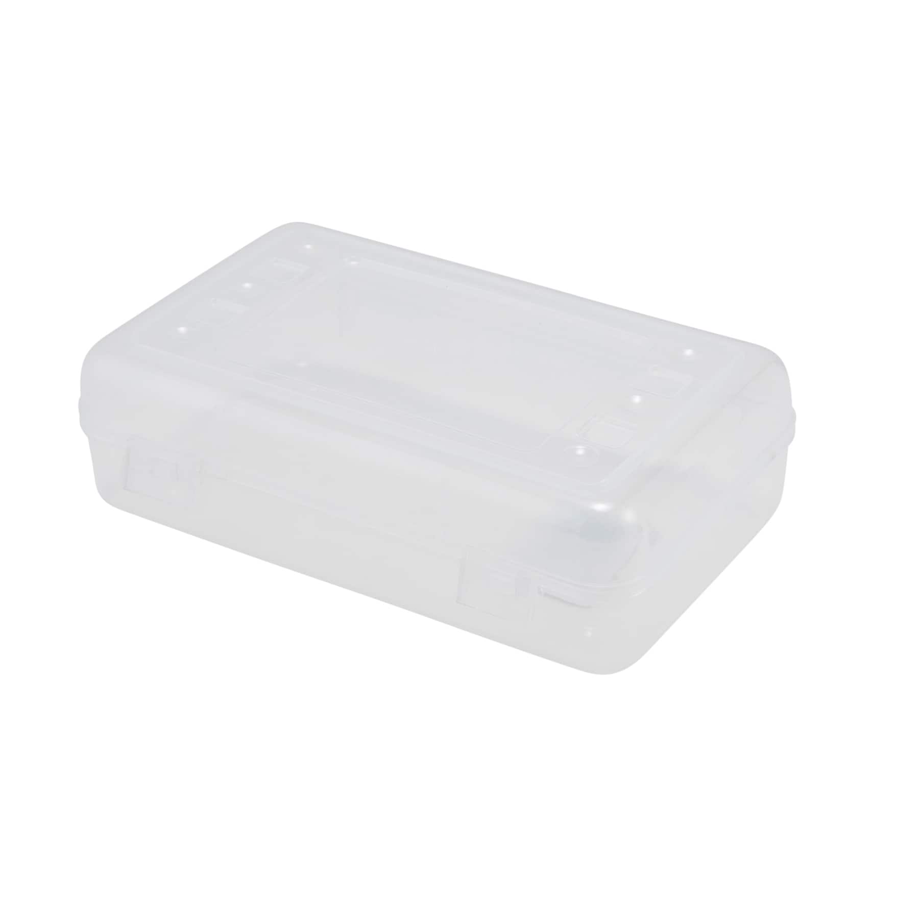 Advantus® Clear 8.5" Pencil Box